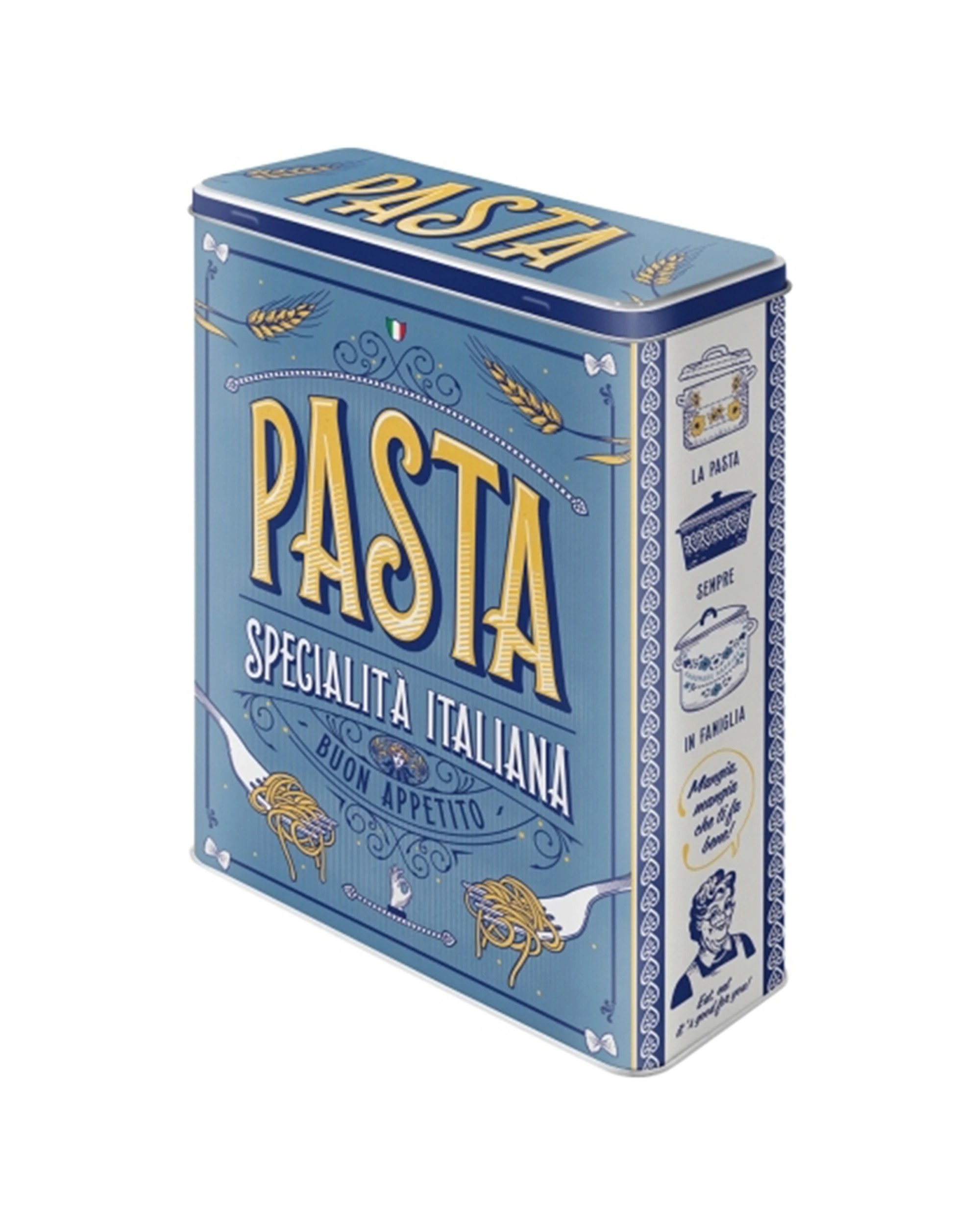 1 Nostalgic-Art XL Storage Tin Box - Pasta Italian Tradition - Multi, 1 of 1
