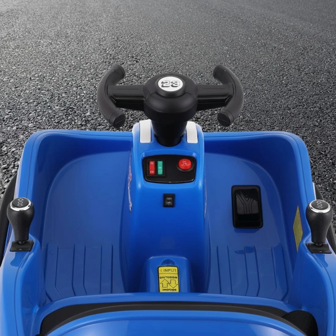 4 Rigo Kids Ride On Car Bumper Kart 6V Electric Toys Cars Remote Control - Blue, 4 of 6