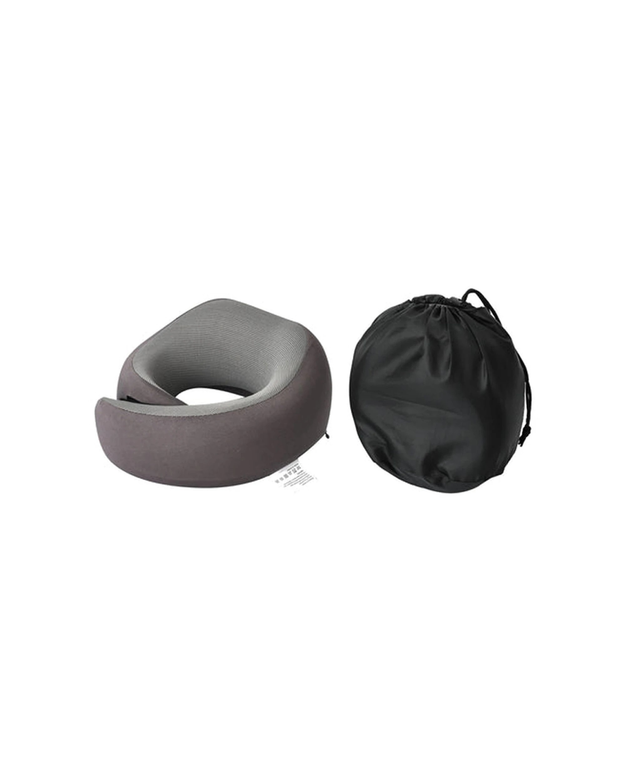 6 Tosca Wrap Around Neck Pillow Ergonomic Travel Support Cushion - Grey, 6 of 6