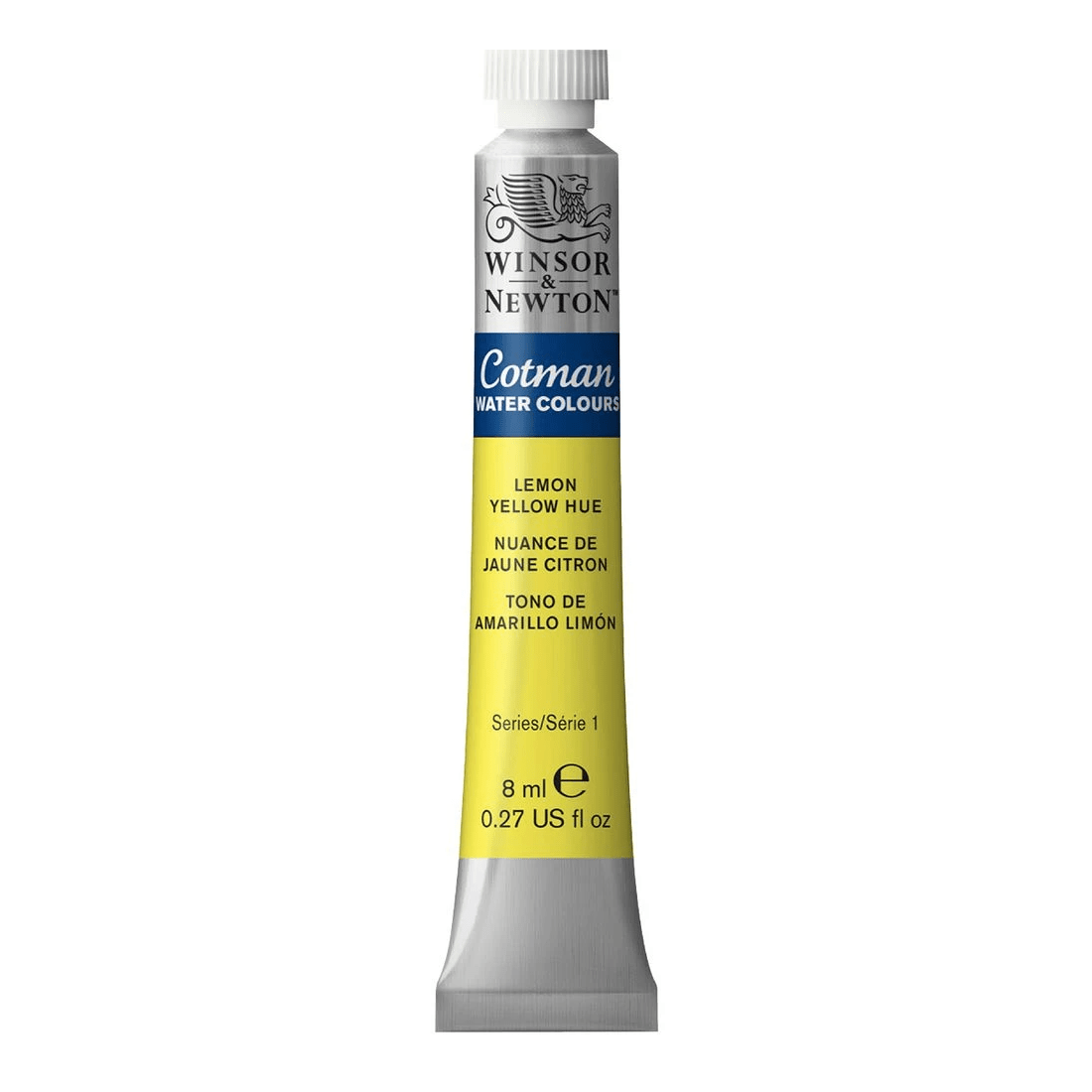 1 Winsor & Newton Cotman Watercolour 8mL Lemon Yellow Hue, 1 of 1