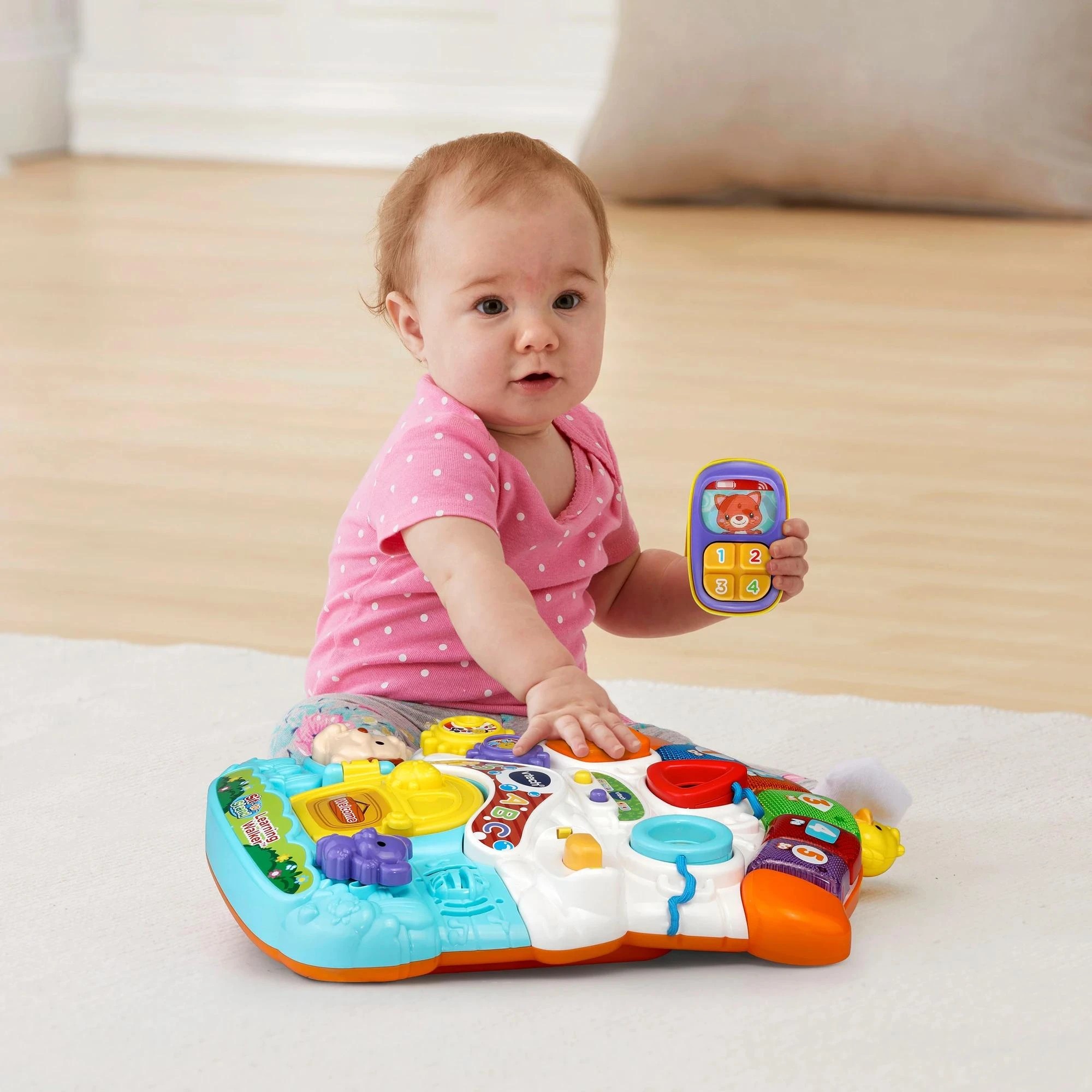 3 VTech First Steps Baby Walker - Red, 3 of 3