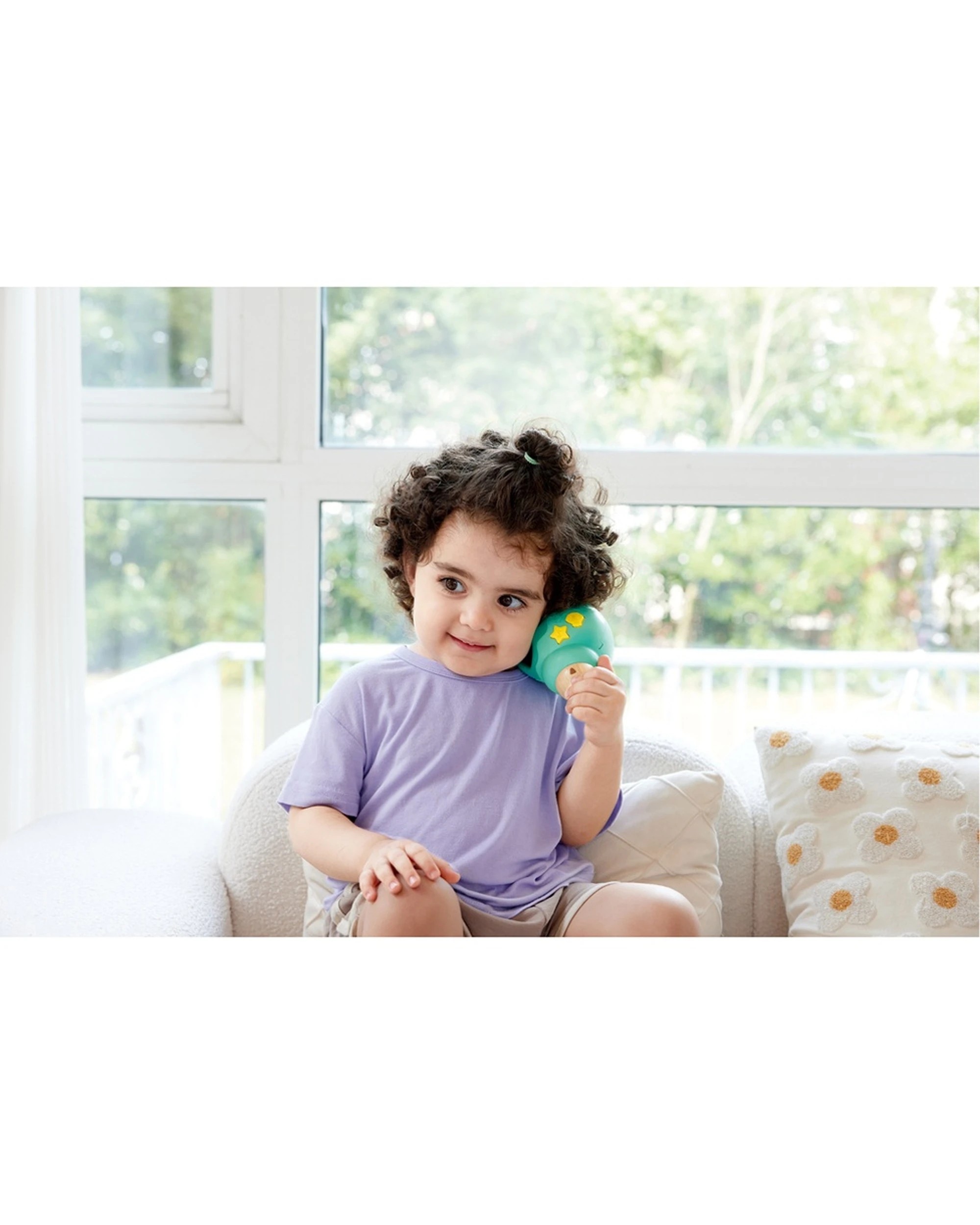 5 Hape Magic Music Conch Toy Record And Play Kids 9.3x8.6x13.7cm - Multi, 5 of 5