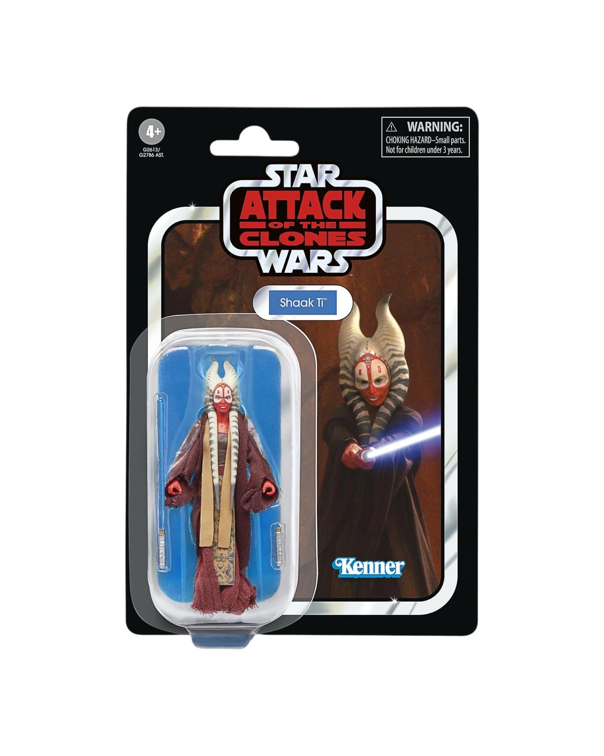 1 Star Wars: The Vintage Collection Attack of the Clones Shaak Ti Action Figure, 1 of 10