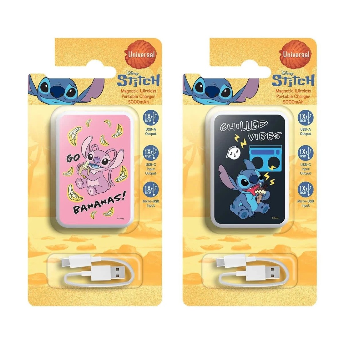 1 Disney Lilo & Stitch Wireless Charger - Assorted, 1 of 3