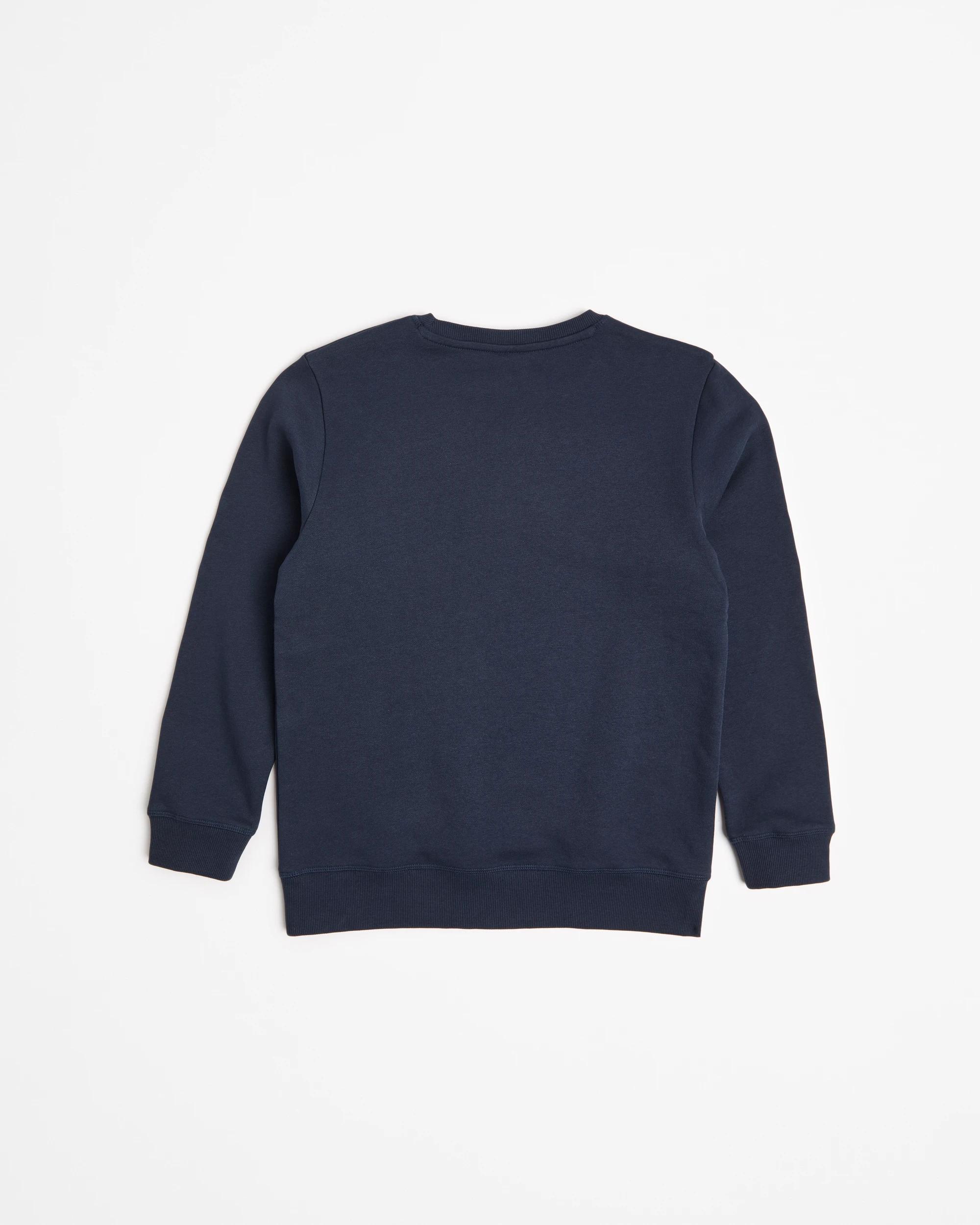 3 Target Australian Cotton School Crew Neck Jumper NAVY BLUE, 3 of 3
