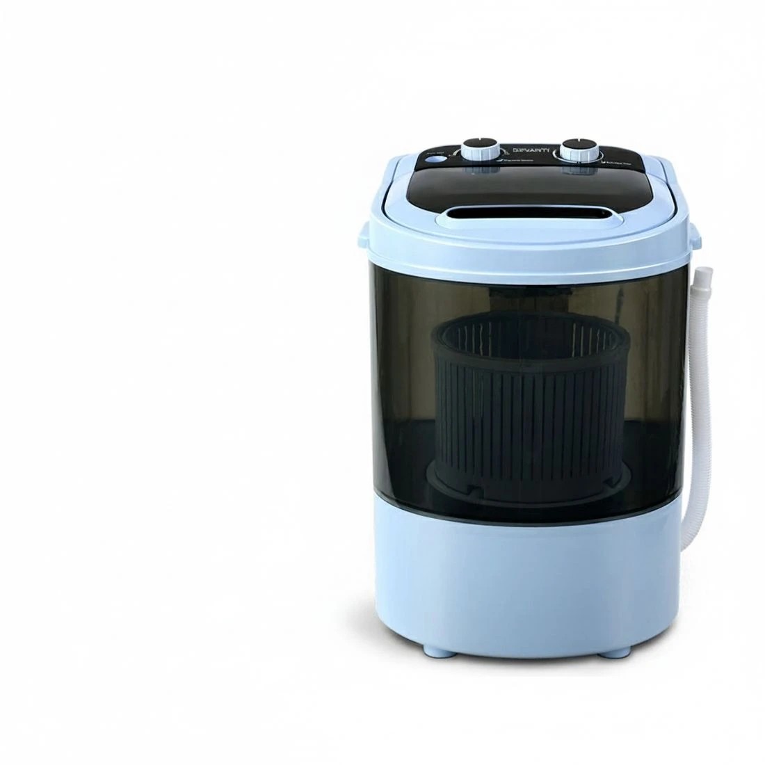 5 Devanti Portable Washing Machine 3KG - Black, 5 of 6