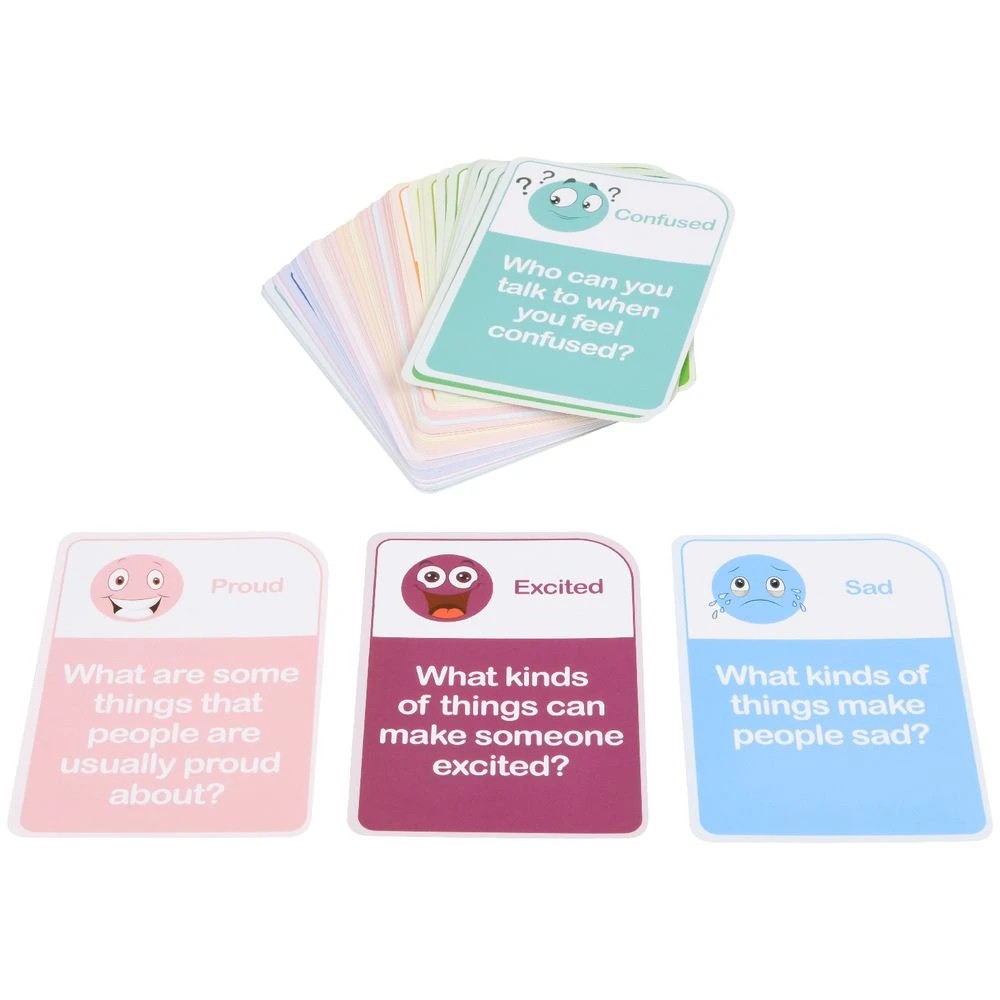 5 Kadink Let's Chat About Feelings and Emotions Cards, 5 of 5