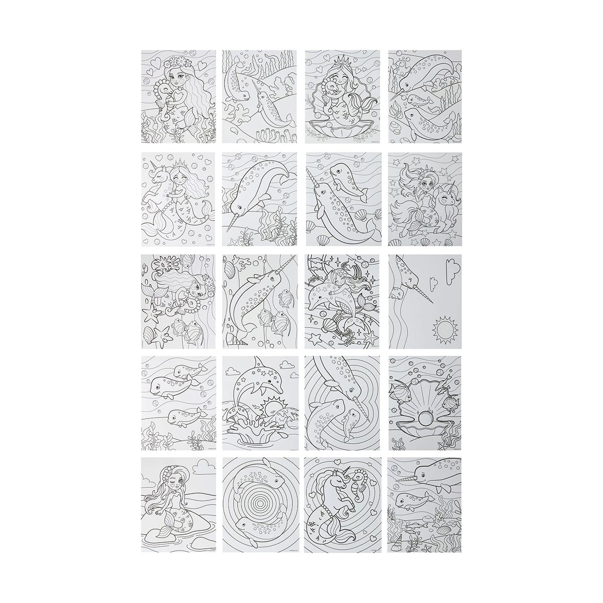 4 Scentos Clean Colouring Painting - Assorted, 4 of 10