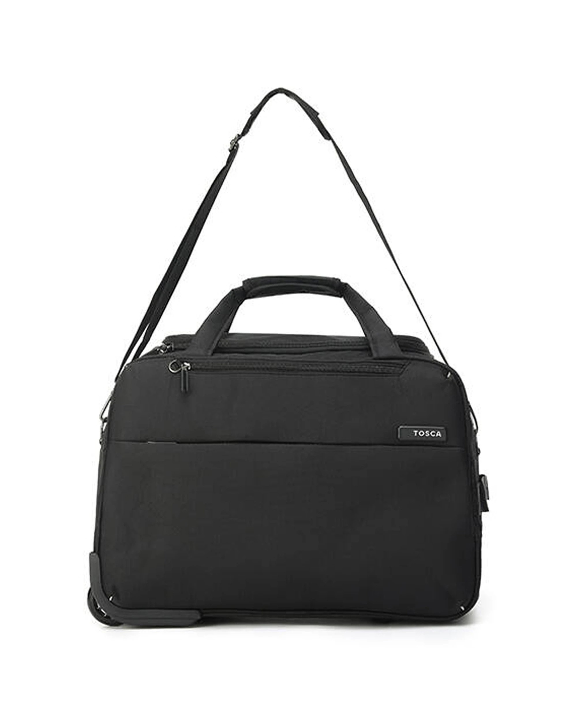 4 Tosca So-Lite 45L Cabin Travel Trolley Bag With Wheels - Black, 4 of 4