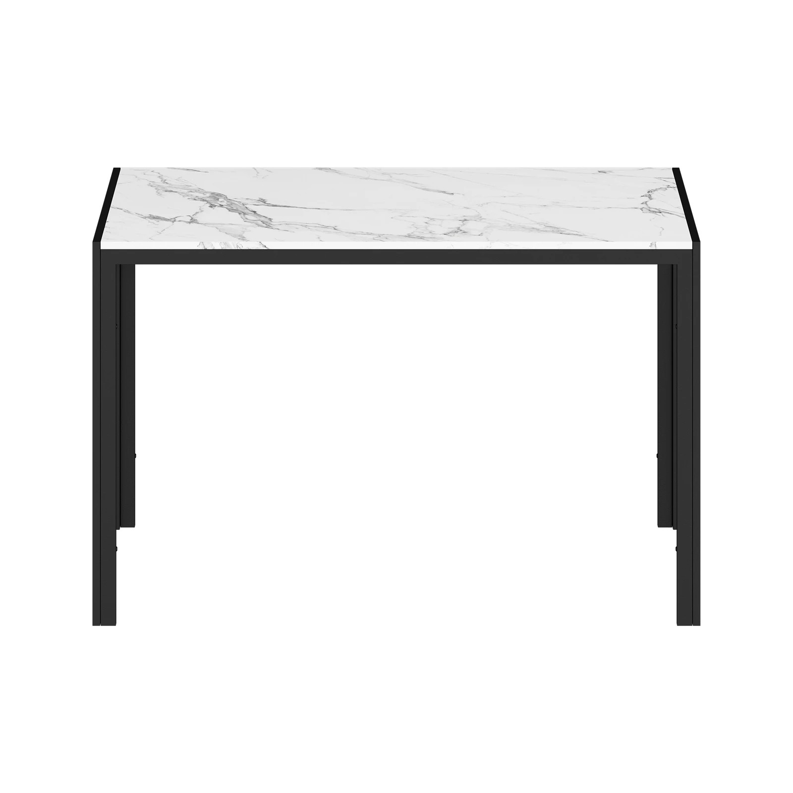 5 Oikiture 120cm Dining Table Rectangular Kitchen Table With Metal Leg
 - Multi, 5 of 9