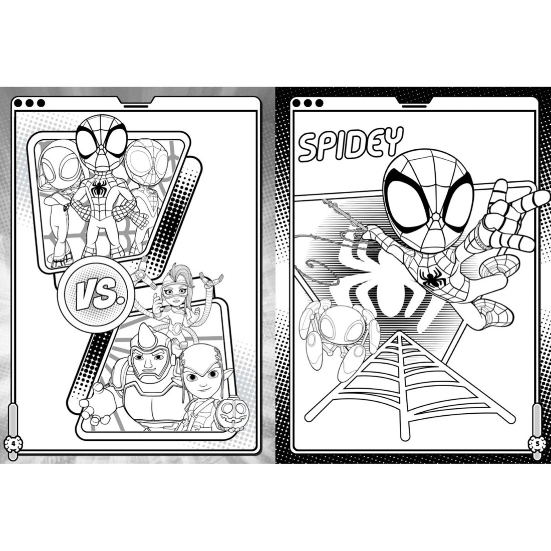 2 Disney Junior Marvel Spidey and His Amazing Friends Team-Up Colouring Book, 2 of 2