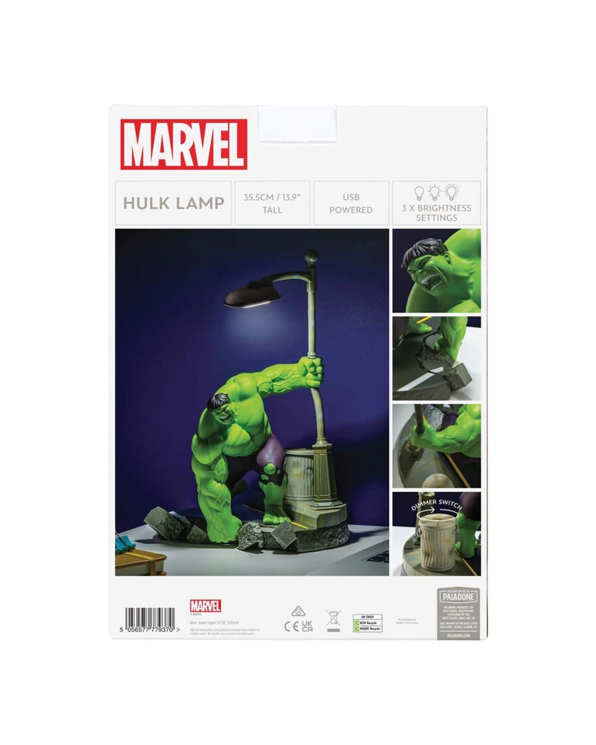 5 Marvel - Hulk - Lamp Post Desktop Light, 5 of 5