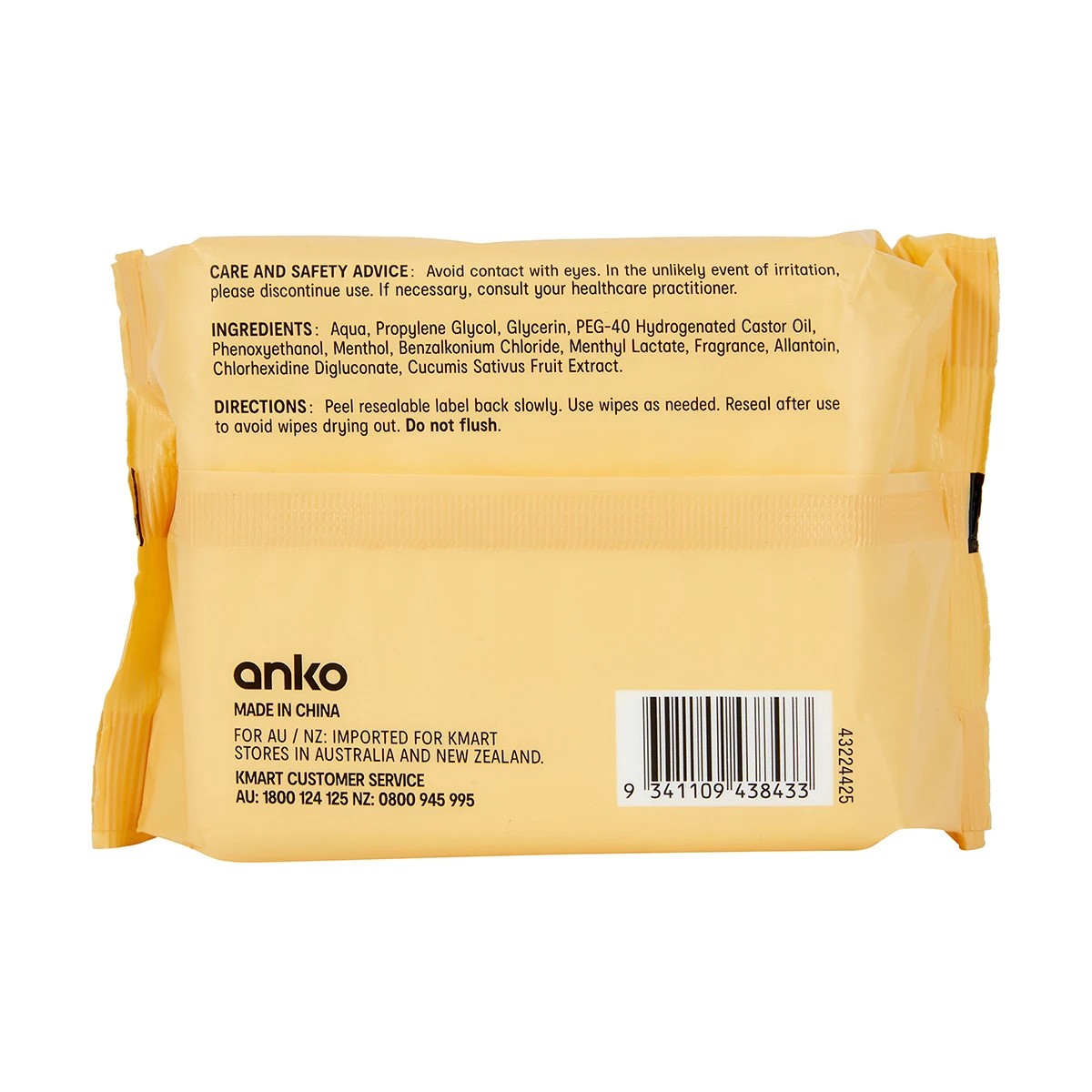 4 40 Pack Cleansing & Hydrating Wipes - Cooling Body, 4 of 4