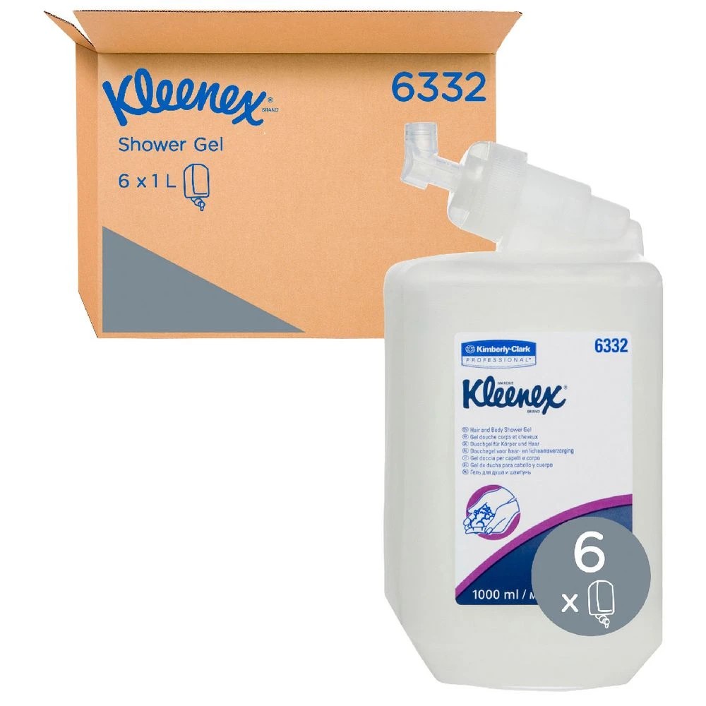 2 Kleenex Hair & Body Shower Gel Cartridge 6 Pack, 2 of 2