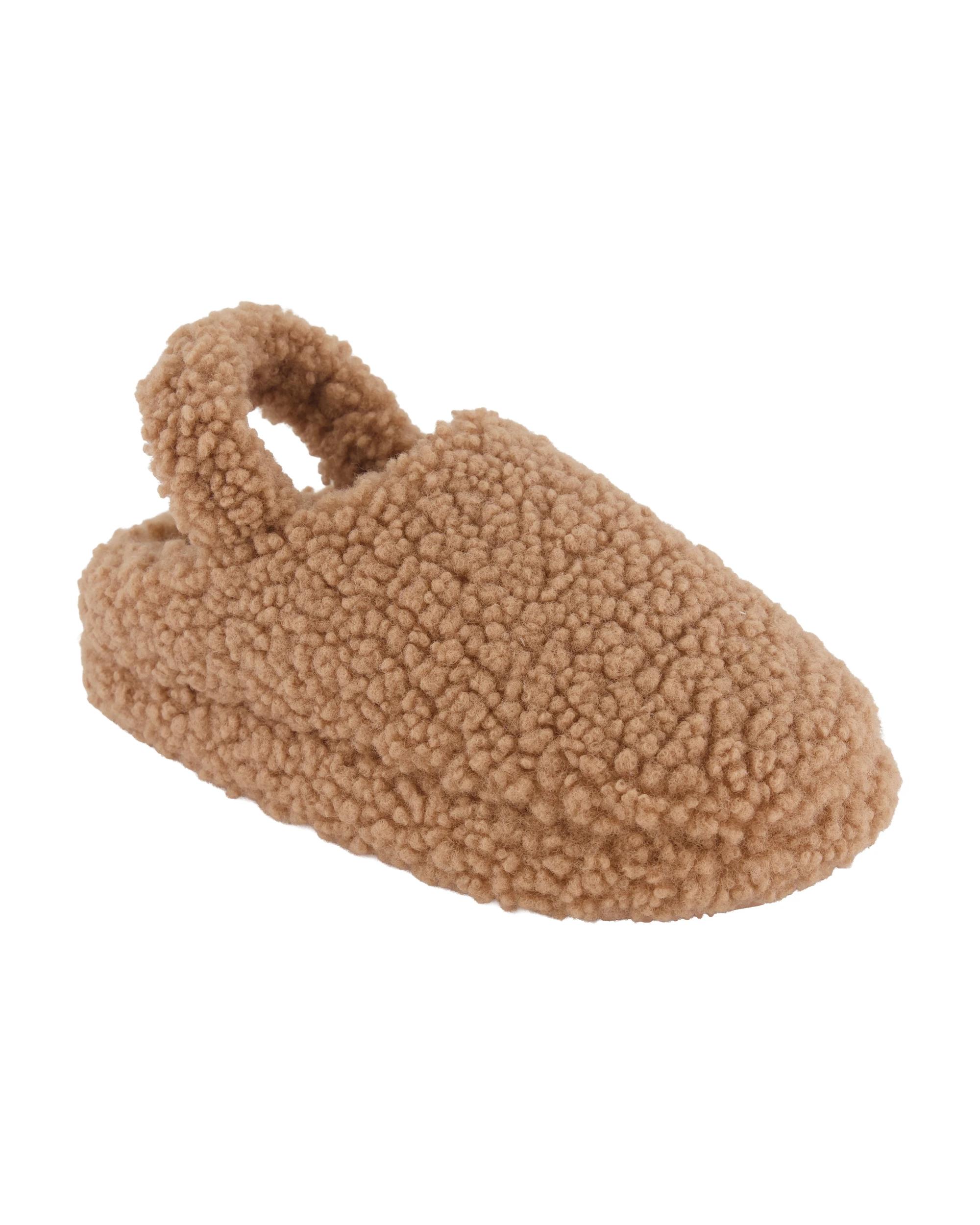 1 Boucle Backstrap Clogs Biscuit, 1 of 3