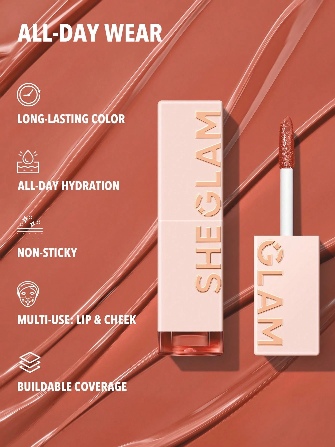 2 SHEGLAM Take A Hint Lip Tint - Good Habits, 2 of 6
