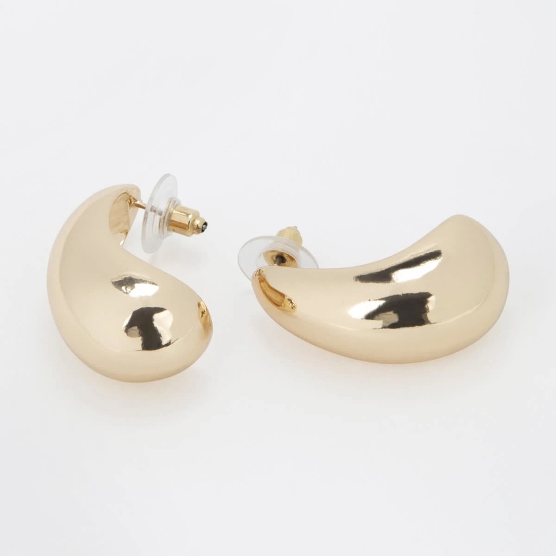 4 Statement Teardrop Earrings - Gold Tone, 4 of 5