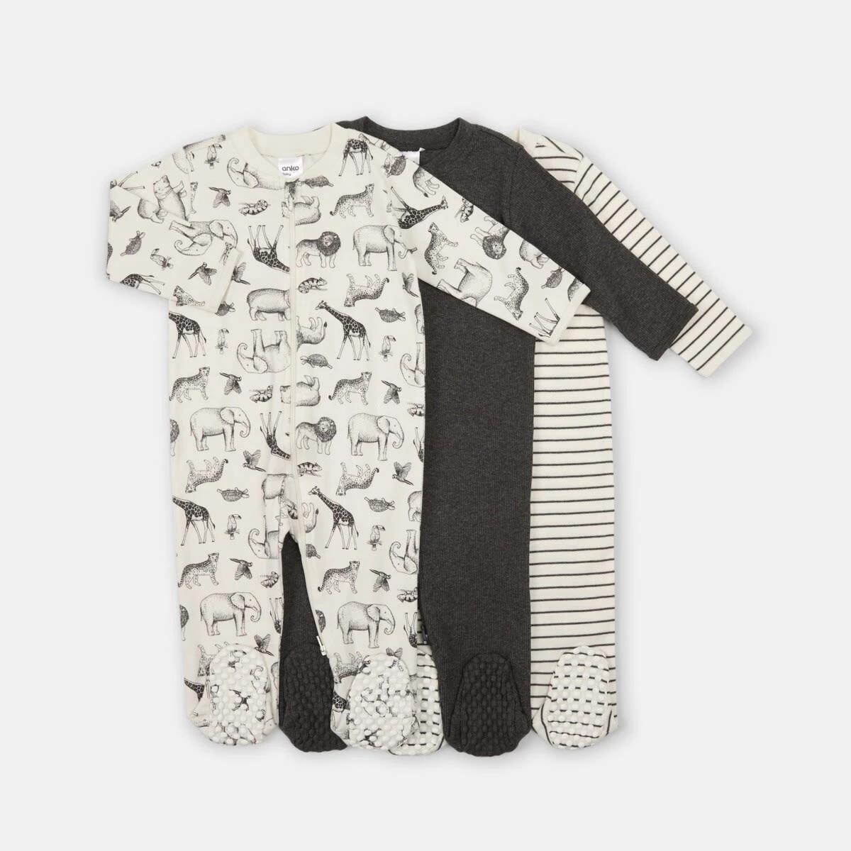 1 3 Pack Coveralls Bge Safari, 1 of 10