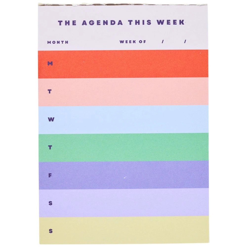 3 Otto Agenda This Week Planner Pad 50 Sheets, 3 of 3