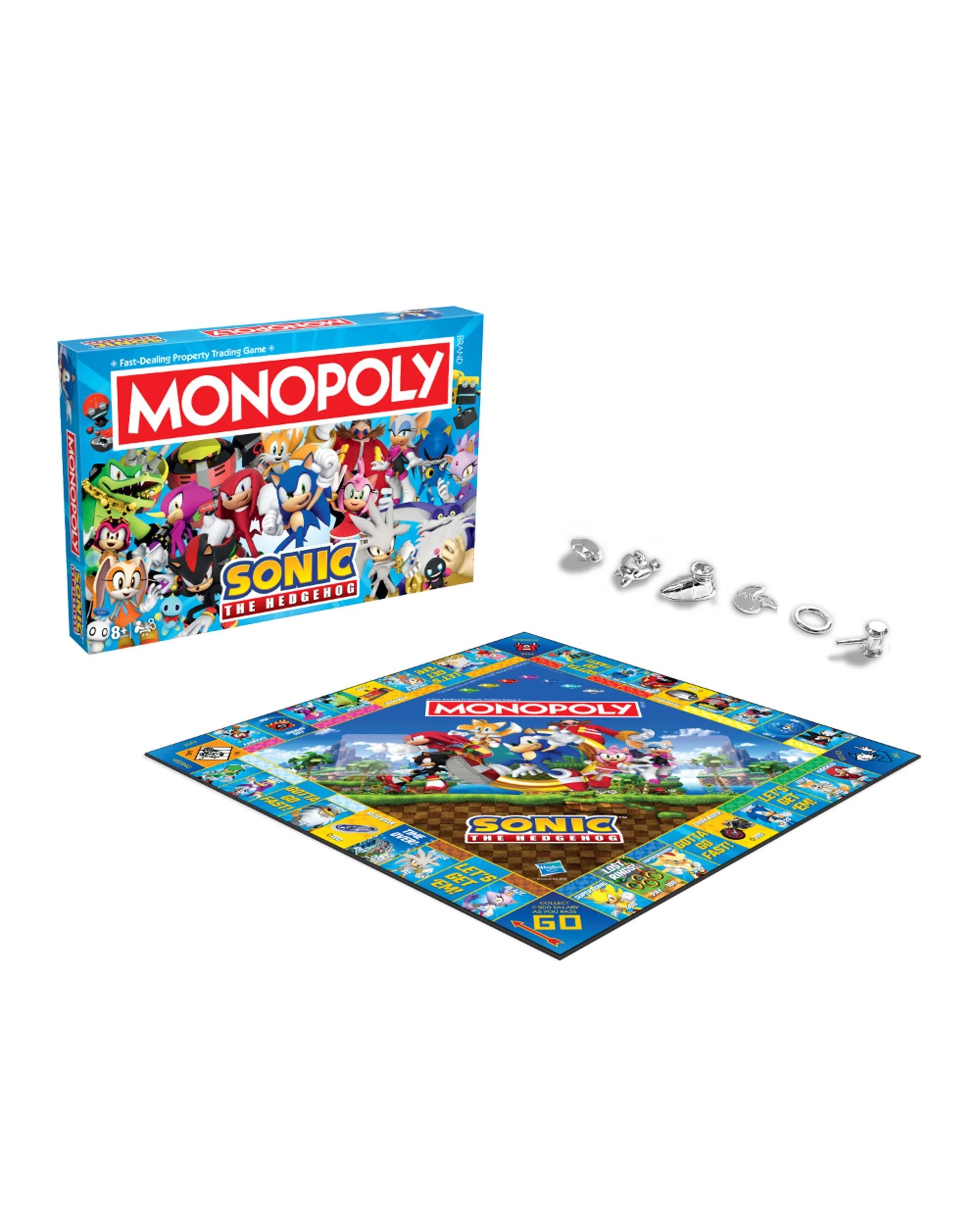 2 Monopoly Sonic the Hedgehog Edition Board Game, 2 of 6