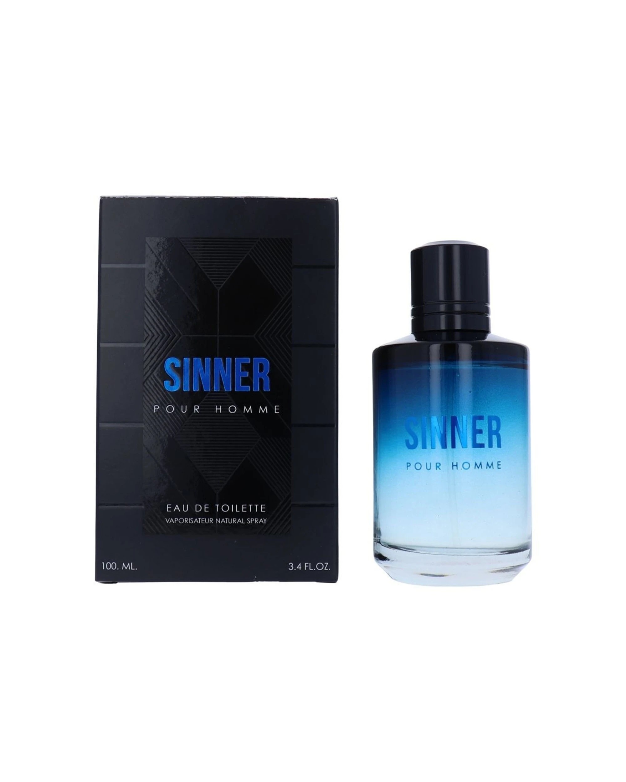 2 Mirage Sinner Edt Eau De Toilette 100Ml Fragrance Perfume Spray For Men 2Pk - Blue, 2 of 2