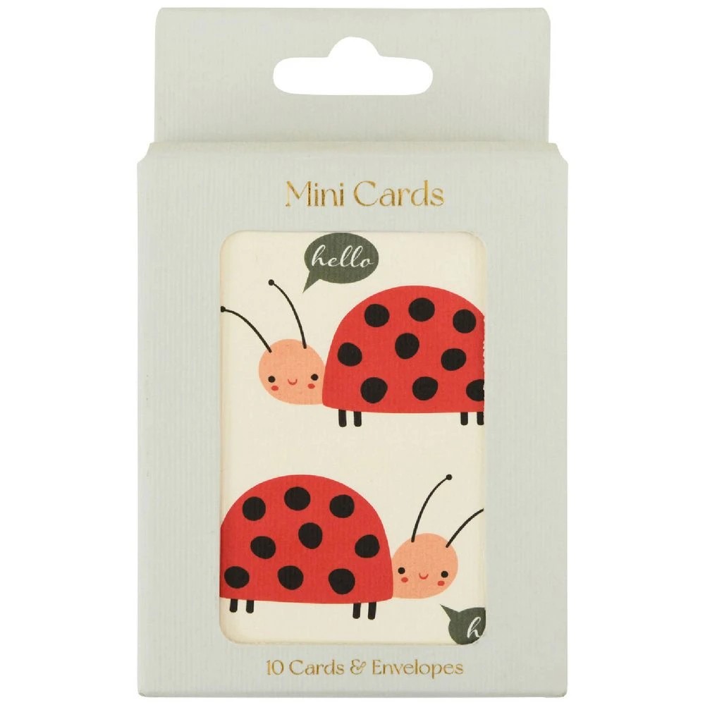1 Otto FSC Mini Cards Lady Bug 10 Pack, 1 of 2