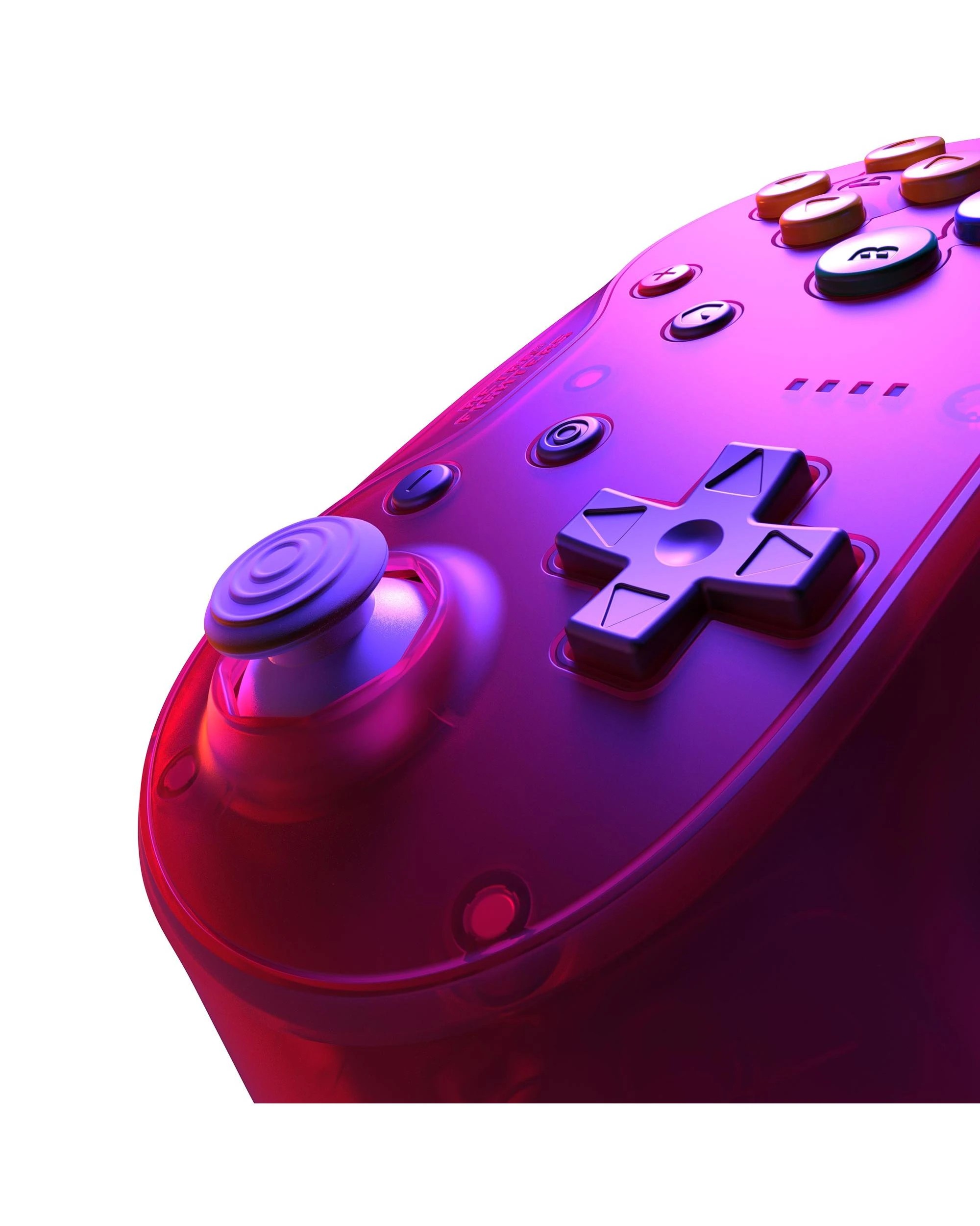 10 Retro Fighters Brawler64 Pro Wireless Controller for N64, Switch, Switch 2 and PC - Watermelon Red, 10 of 10