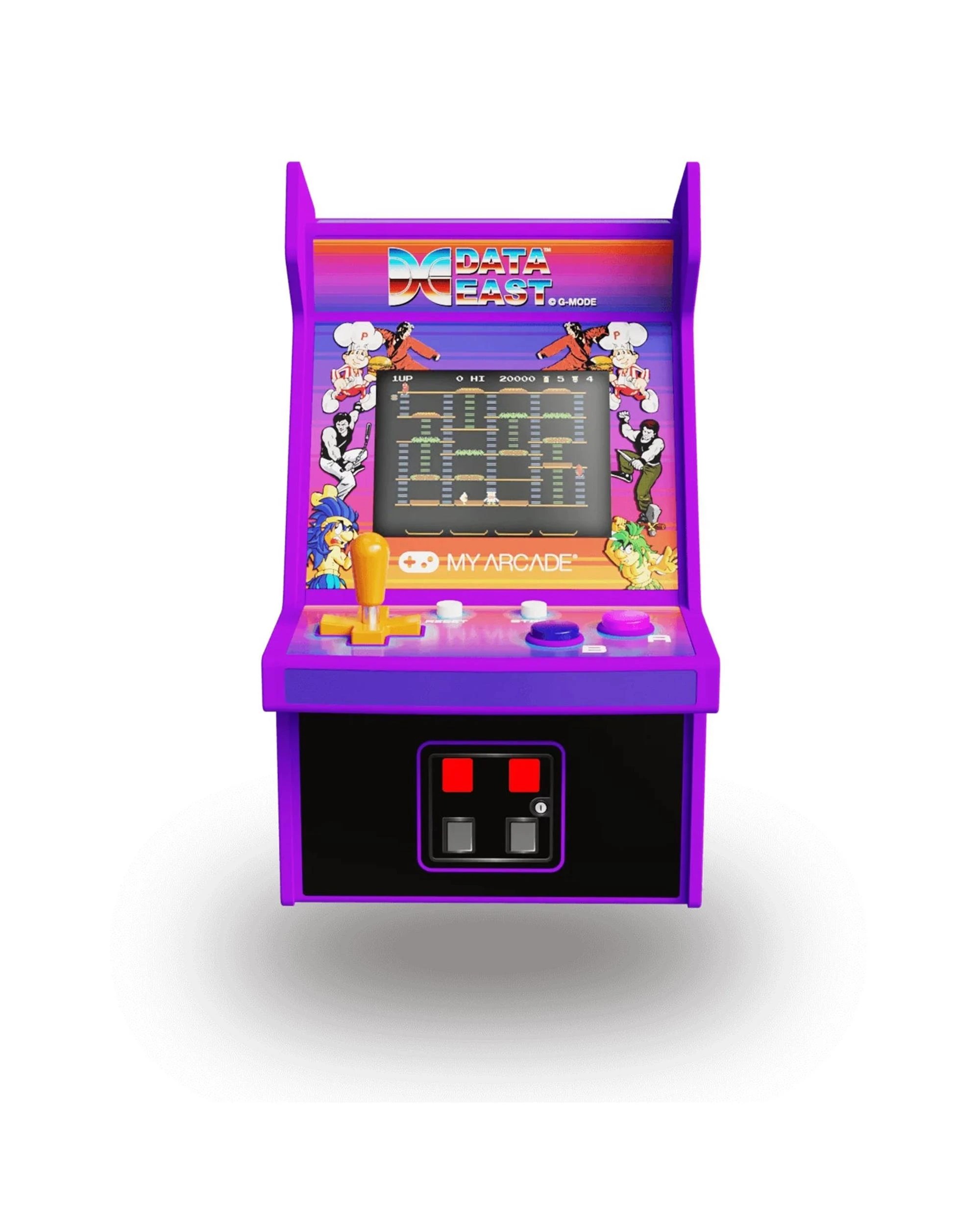 2 MyArcade Micro Player Data East Hits 308 Games in 1 Collectible Retro Arcade Cabinet, 2 of 4