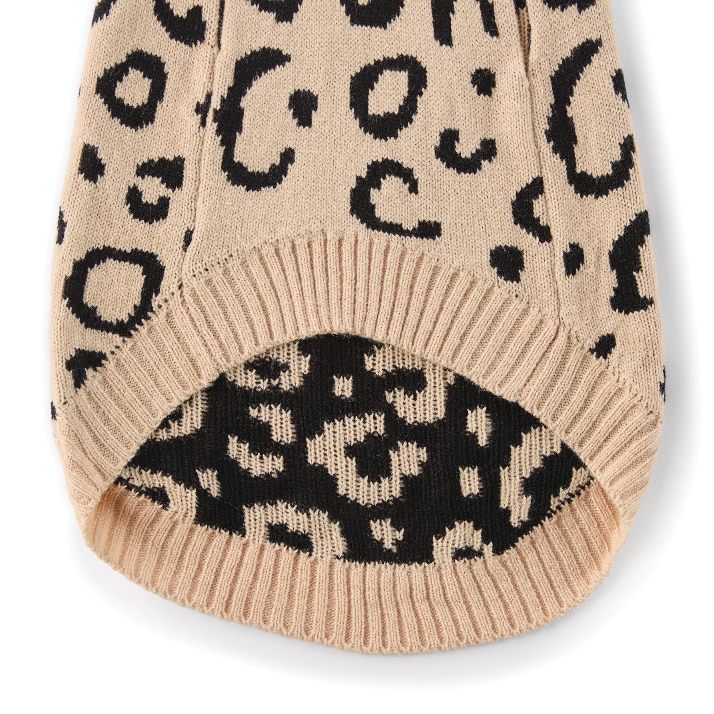 8 Pet Leopard Knit Jumper - Extra Large, 8 of 9