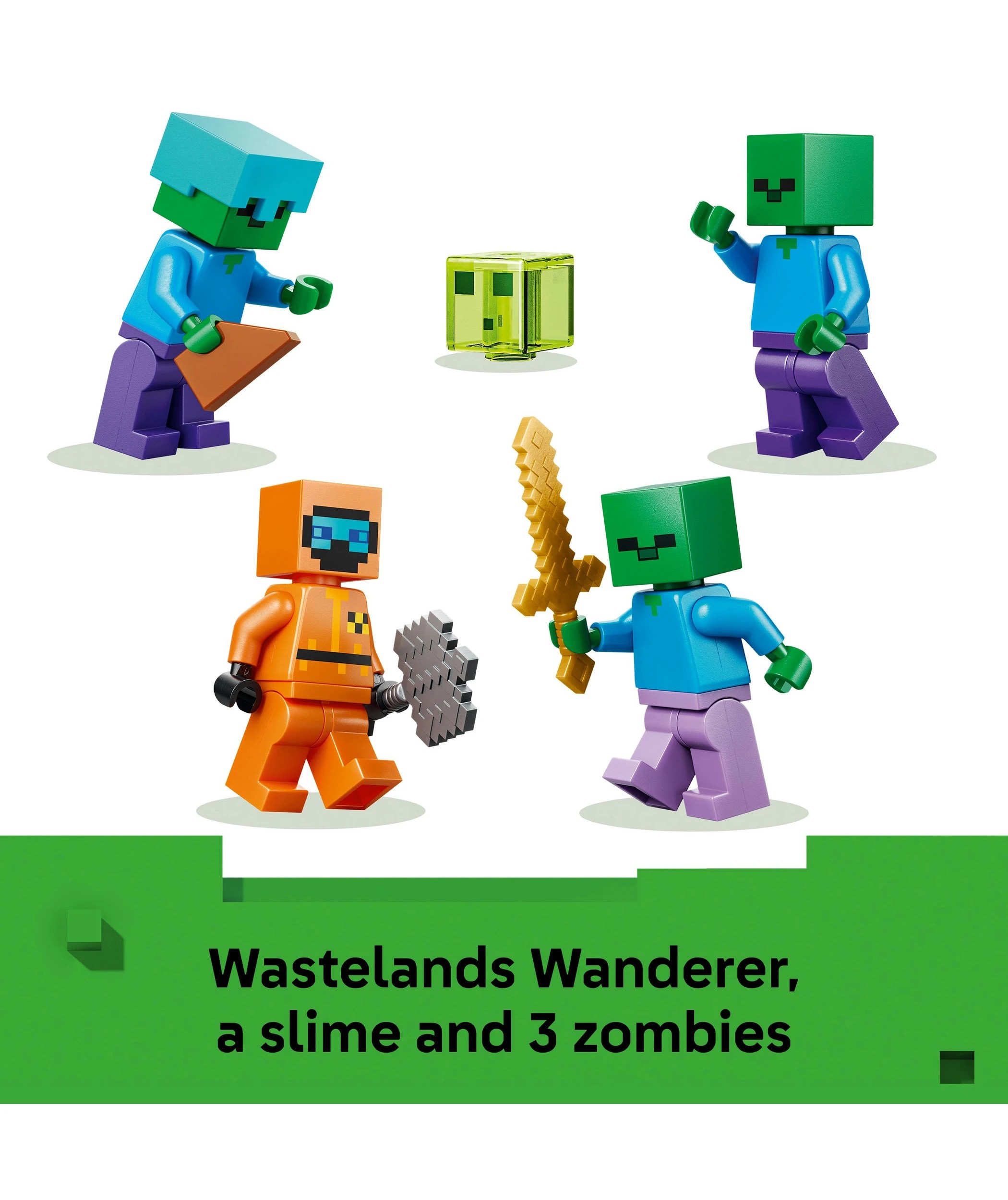 6 LEGO Minecraft Zombie Dungeon 21587, 6 of 10