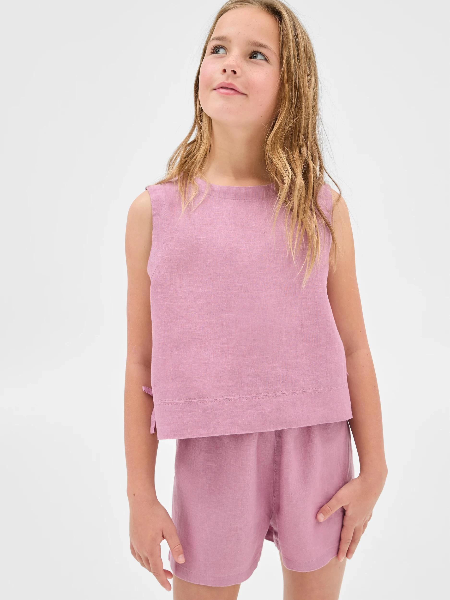 1 Target European Linen Tank PURPLE, 1 of 7