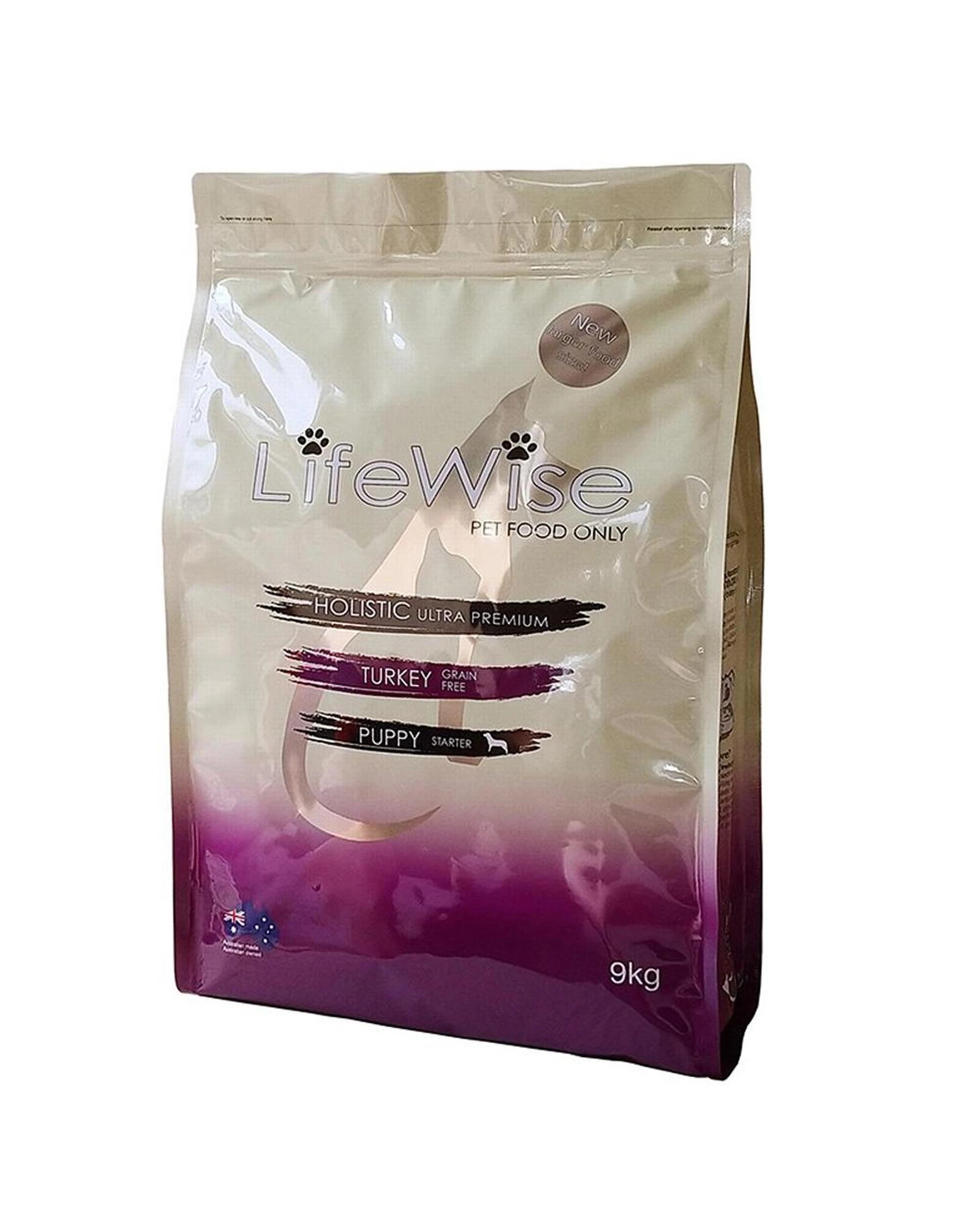 1 Lifewise Puppy Stage 1 Mini Starter Grain Free Dry Dog Food Turkey 9kg, 1 of 1