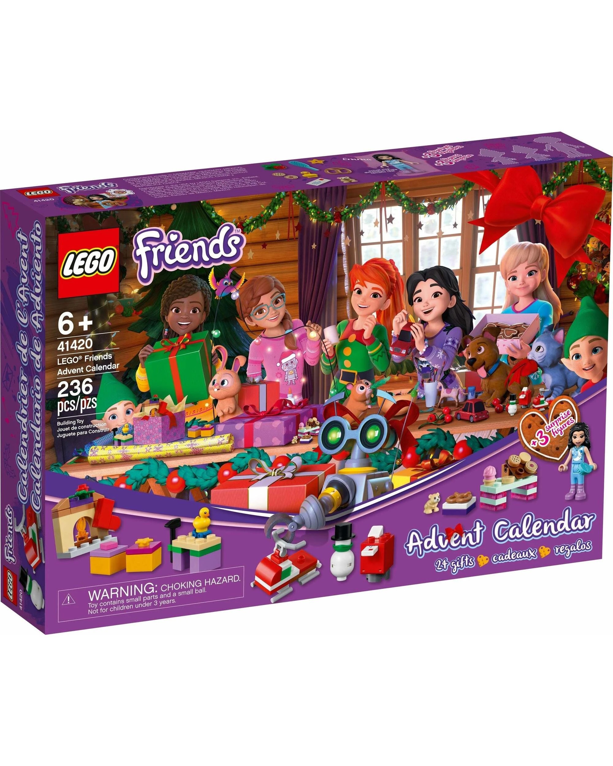 2 LEGO 41420 Friends Advent Calendar: 24 Festive Surprises, 2 of 5