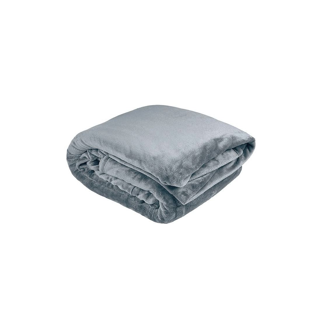 1 Bambury Ultraplush Queen Blanket - Steel Blue, 250 x 230 cm, 100% Polyester - Blue, 1 of 1