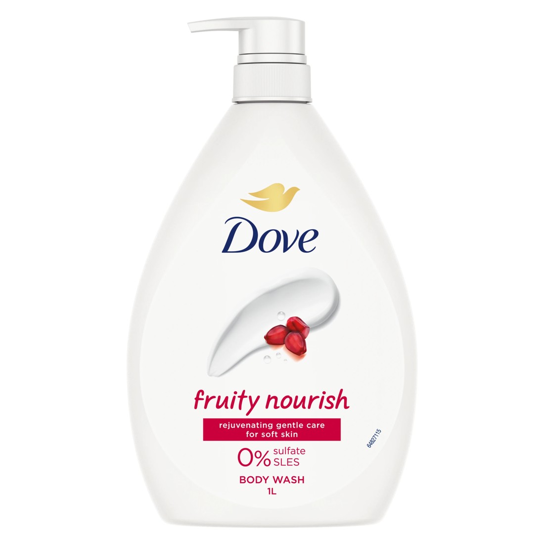 1 Dove Rejuvenating Body Wash 1L - Pomegranate and Lemon Verbena, 1 of 8