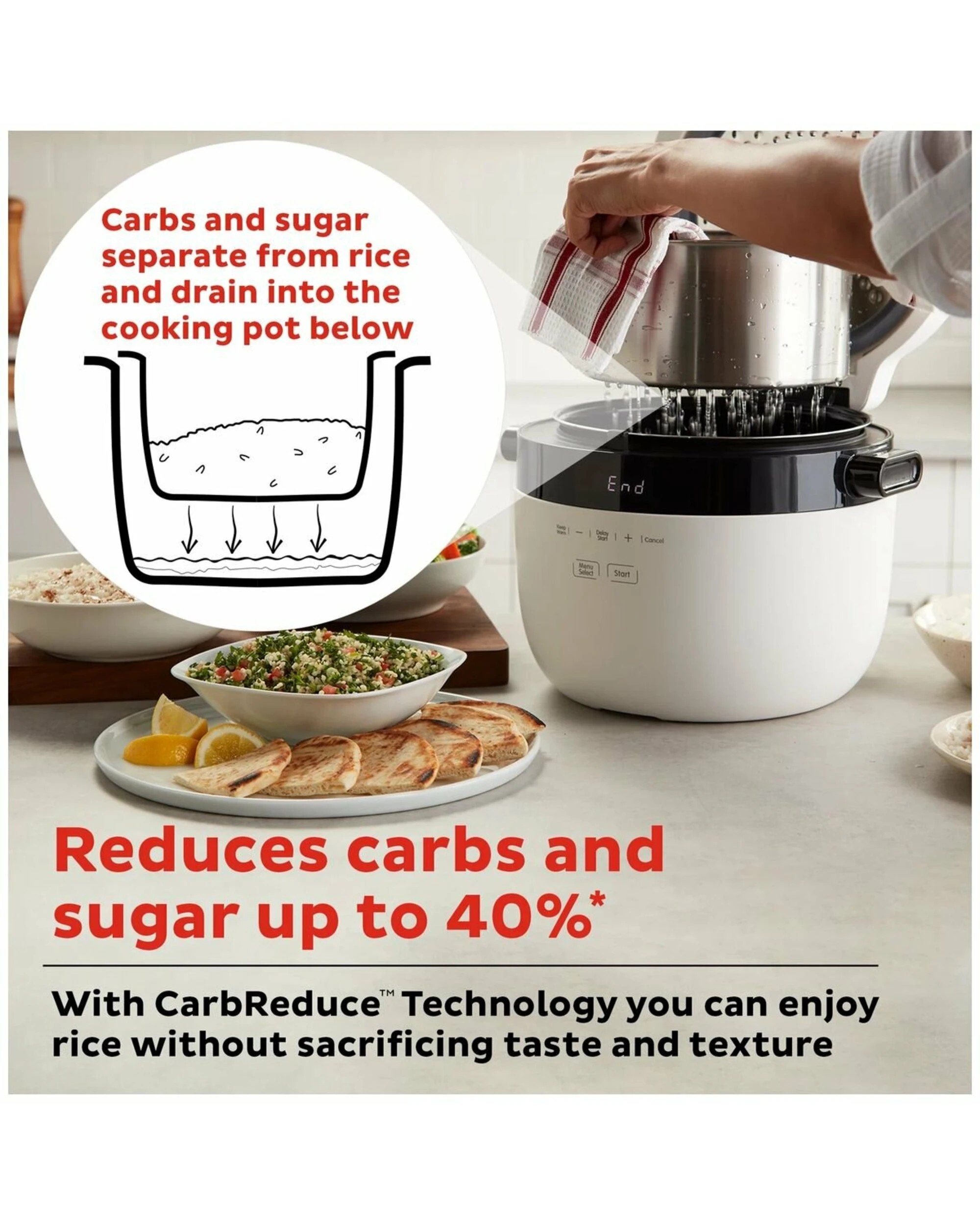 5 Instant Pot 10 Cup Rice & Grain Cooker- White, 5 of 5