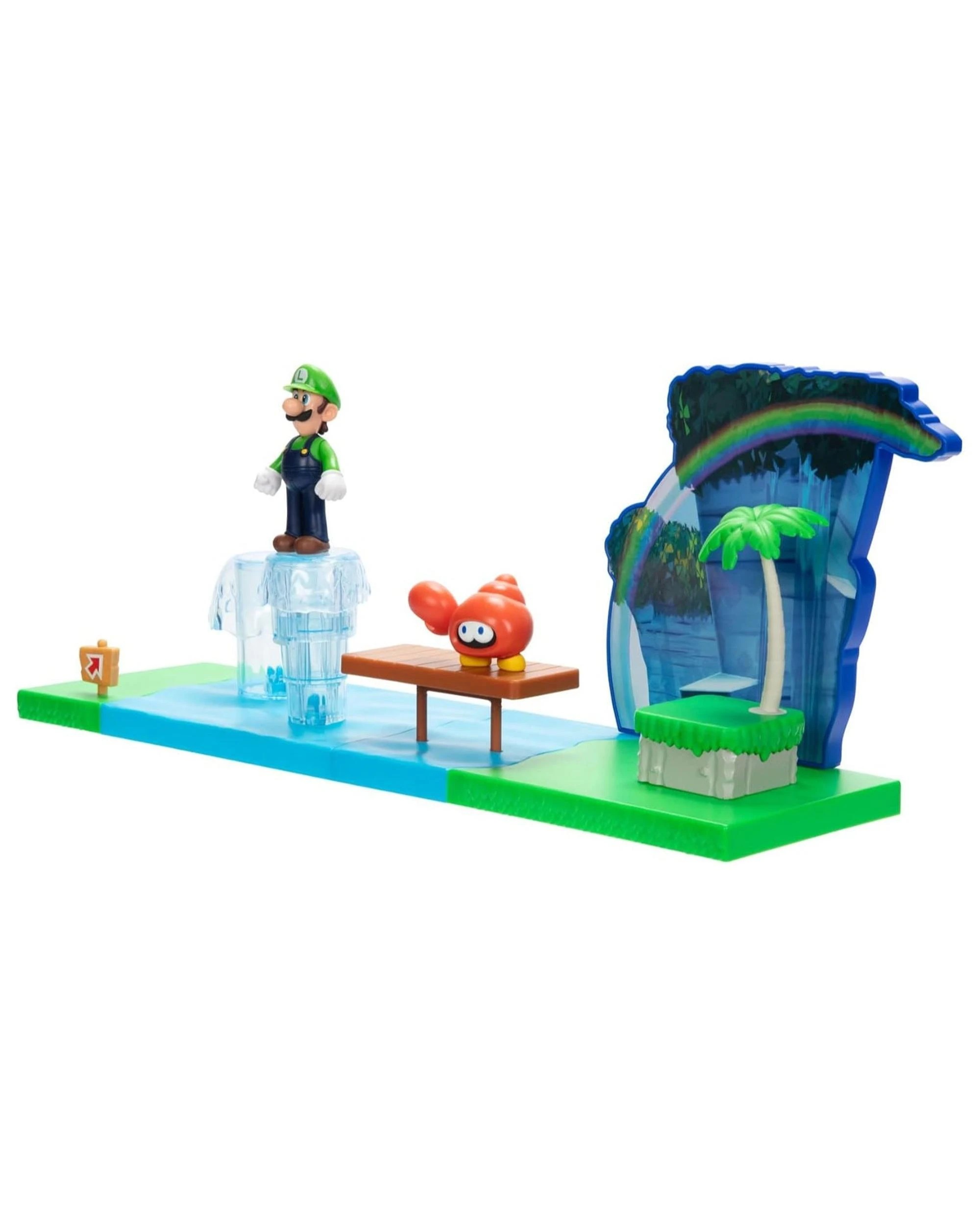 2 Super Mario 2.5 inch Sparkling Waters Playset, 2 of 9
