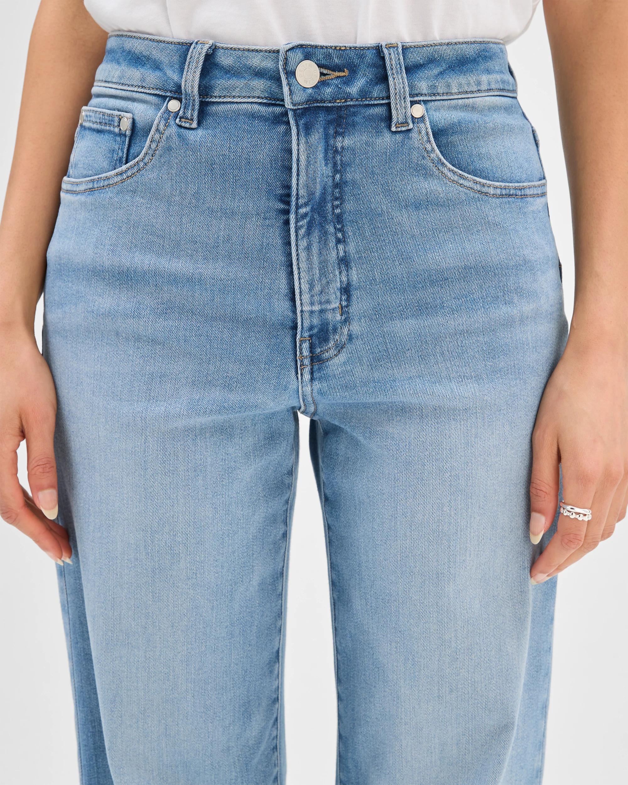 3 Target Denim Shape Your Body Wide Leg Denim Jeans MID WASH, 3 of 7