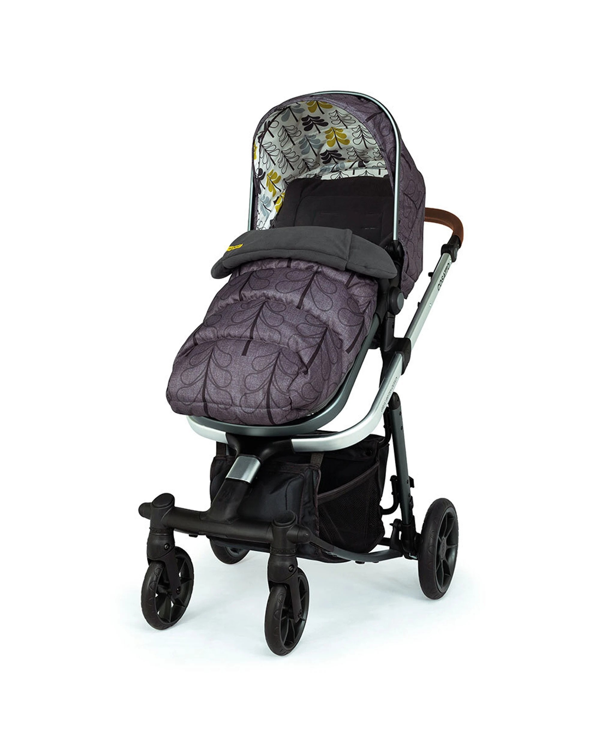 7 Cosatto Giggle Quad Pram & Push Chair 0m+ Reversible Seat Premium Fika Forest - Multi, 7 of 7