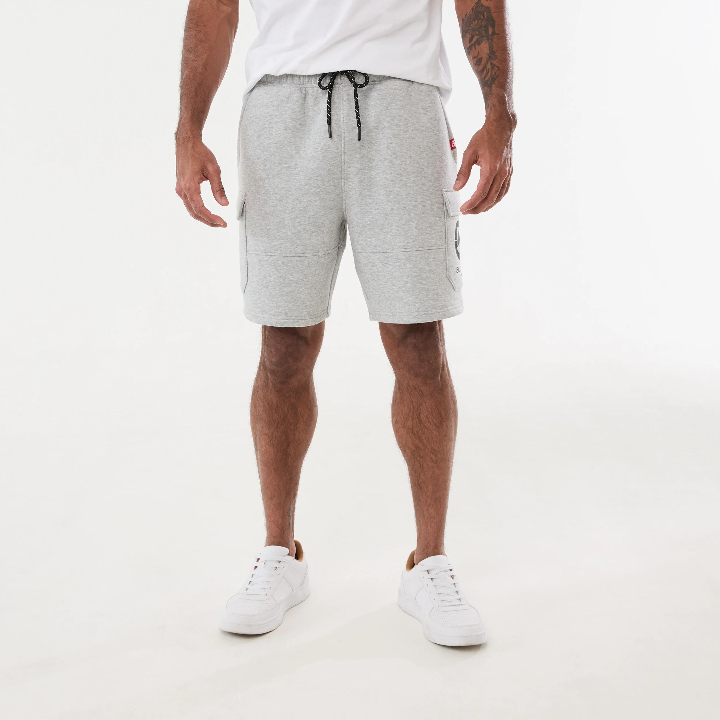 6 Ecko License Fleece Shorts ECKO ICON FLEECE GRY MARLE, 6 of 6