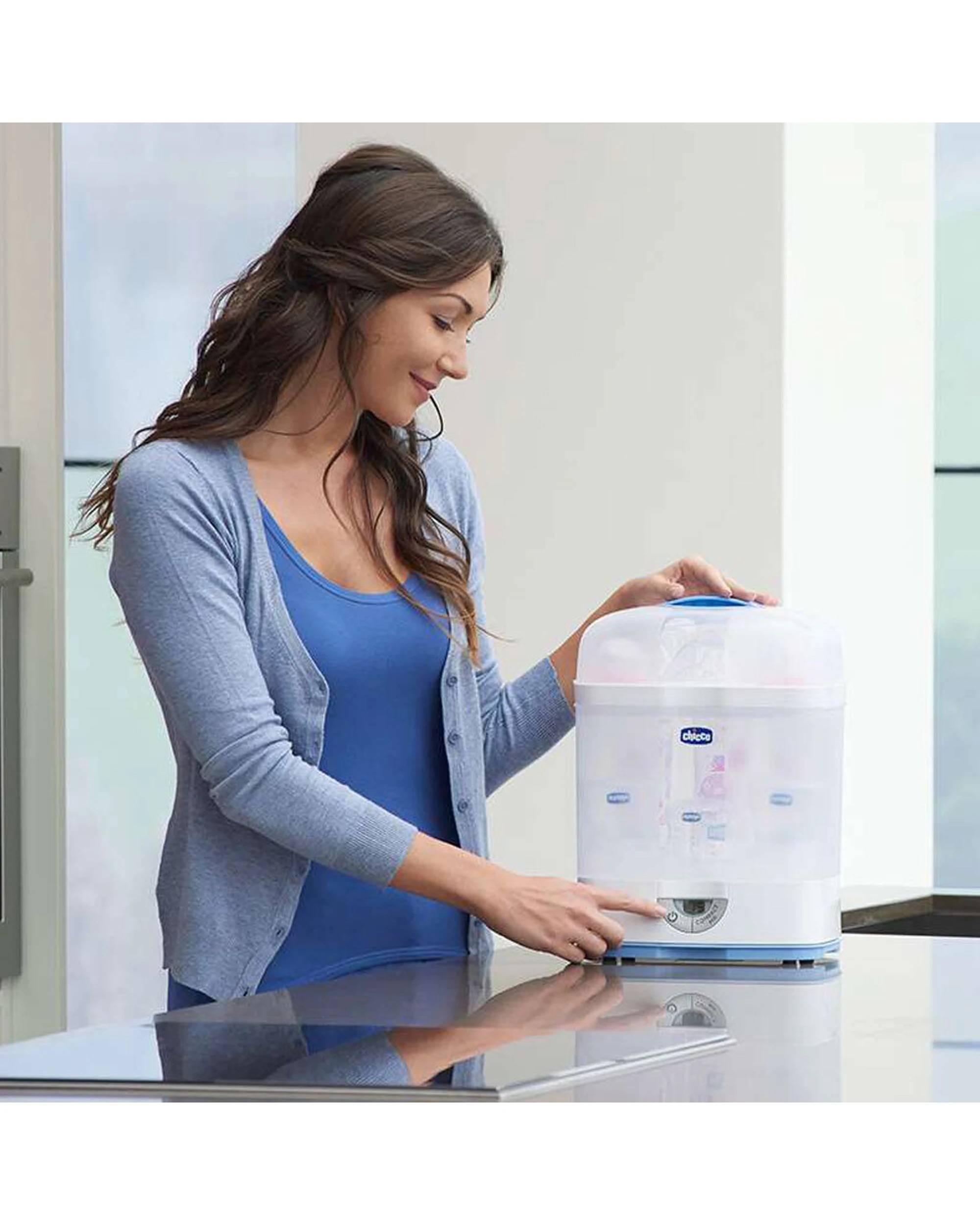 5 Chicco SterilNatural 3in1 Steriliser Nursing Baby Versatile Safe Sanitize - Multi, 5 of 6