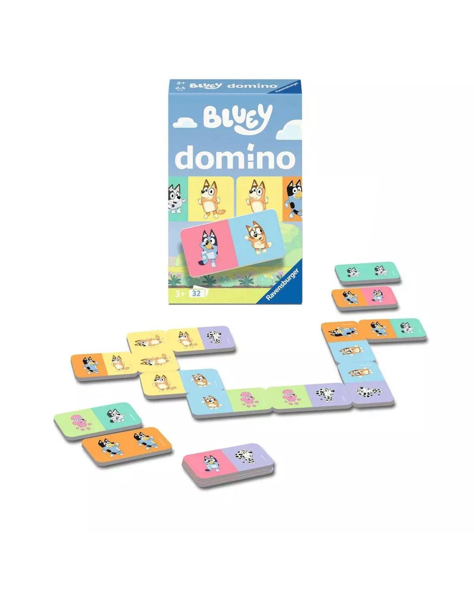 1 Ravensburger Bluey Dominoes Tile Game, 1 of 3