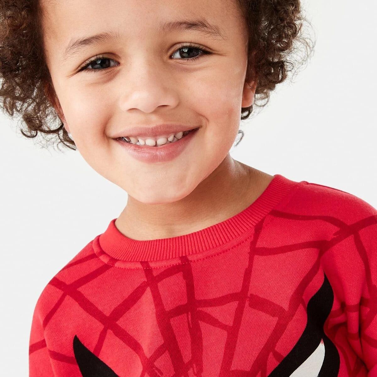 3 Spider-Man License Print Crew Sweatshirt Spiderman, 3 of 9