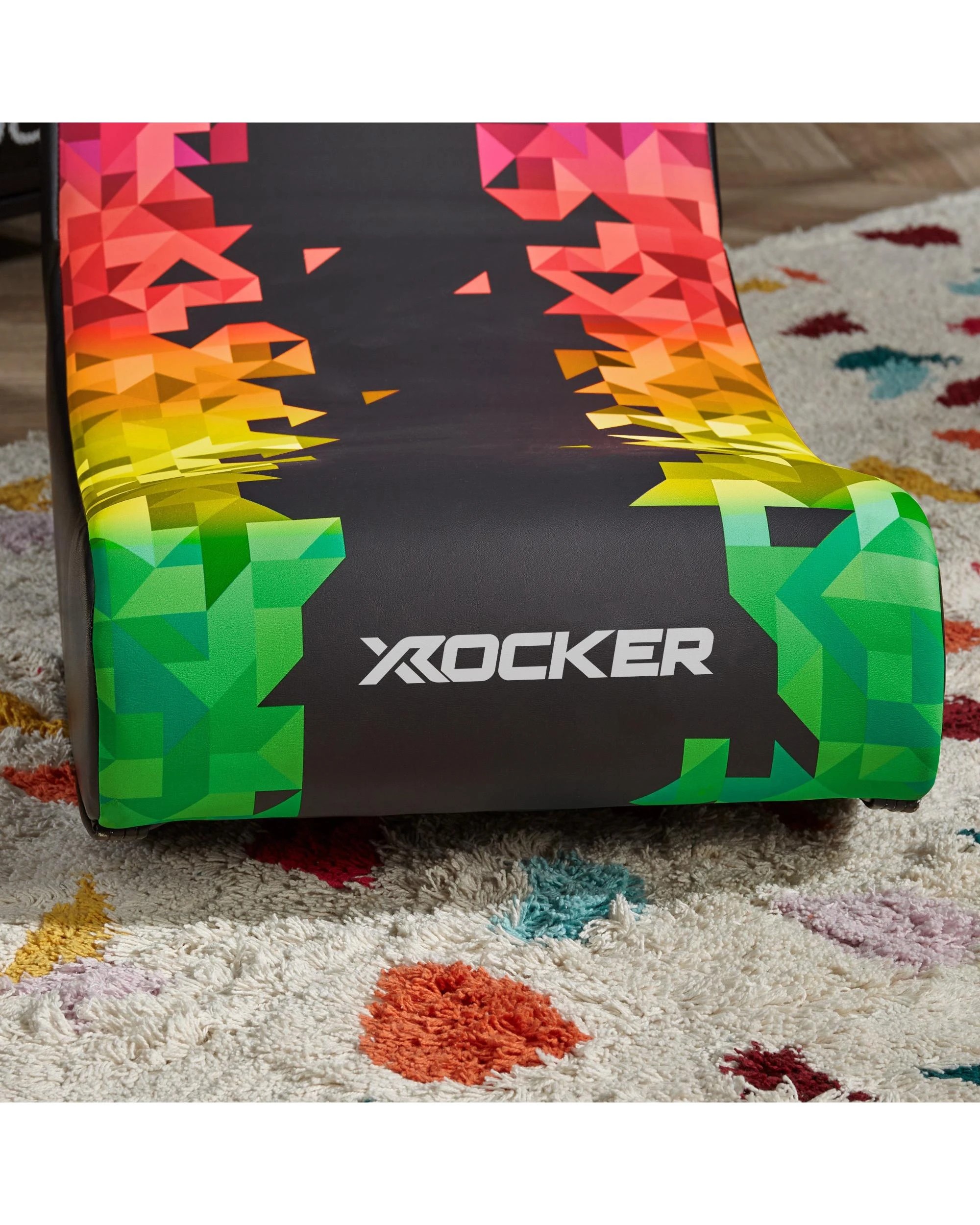 2 X Rocker Video Rocker Solo Gaming Chair - Prism - Black, 2 of 8