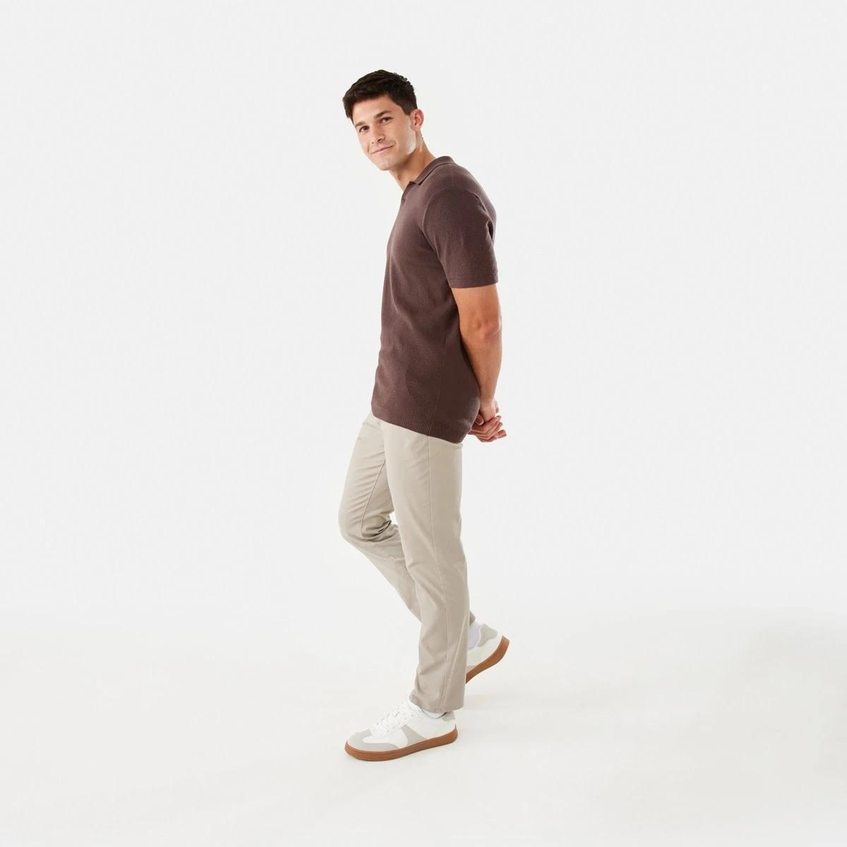 5 Slim Stretch Chino Pants ALUMINIUM, 5 of 8