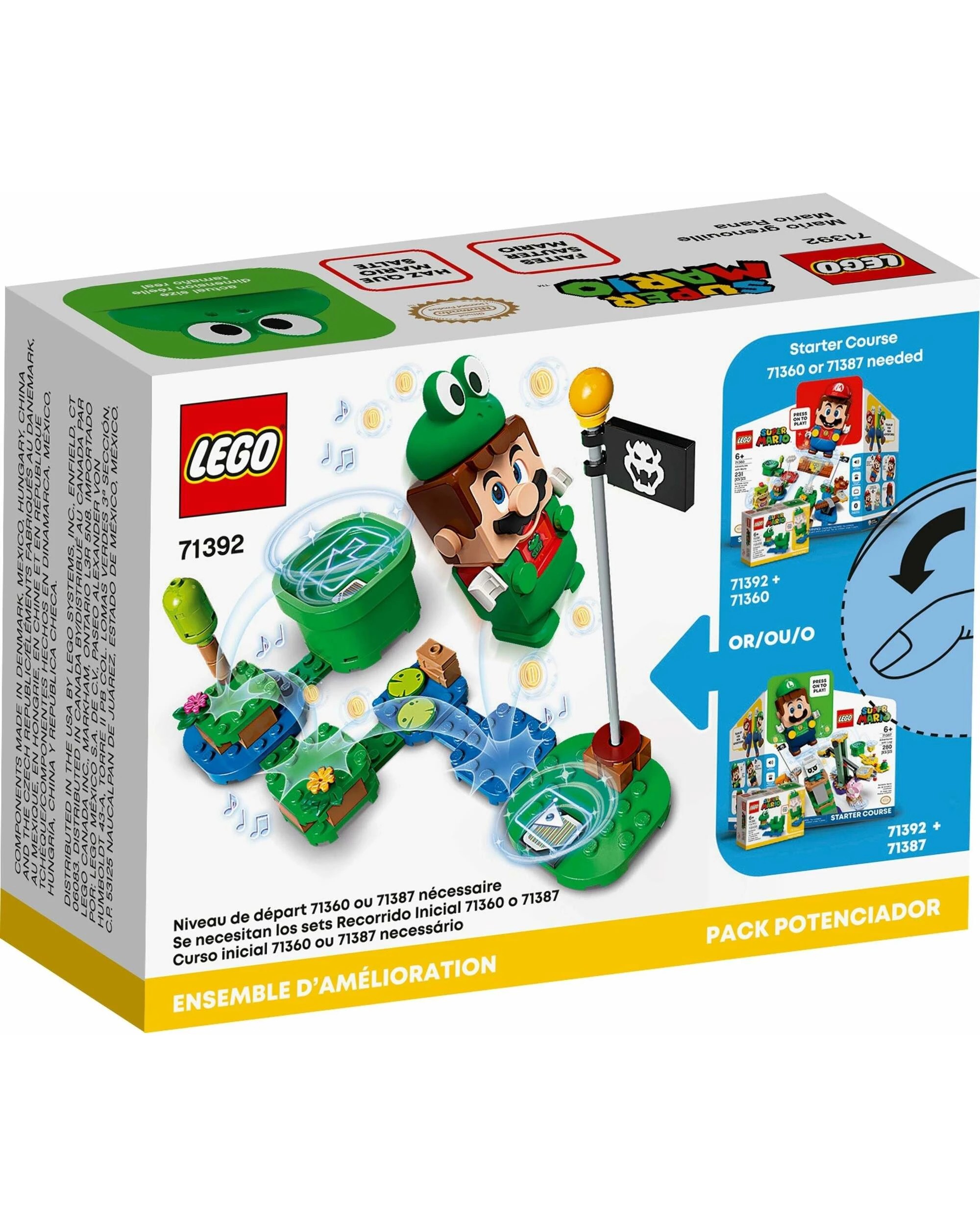 5 LEGO 71392 Frog Mario Power-Up Pack, 5 of 5