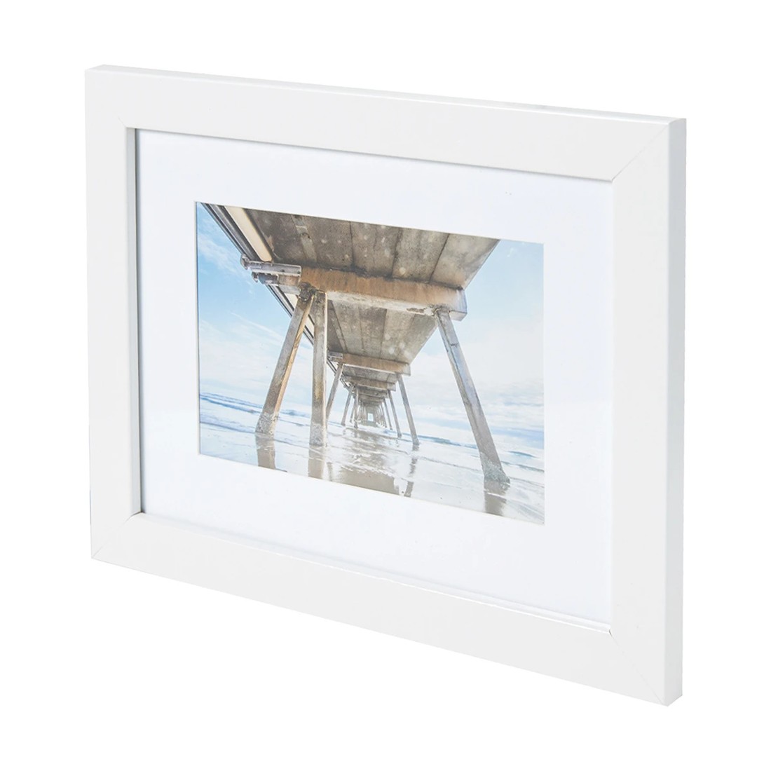 8 8 Piece Wall Photo Frame Set - White, 8 of 10