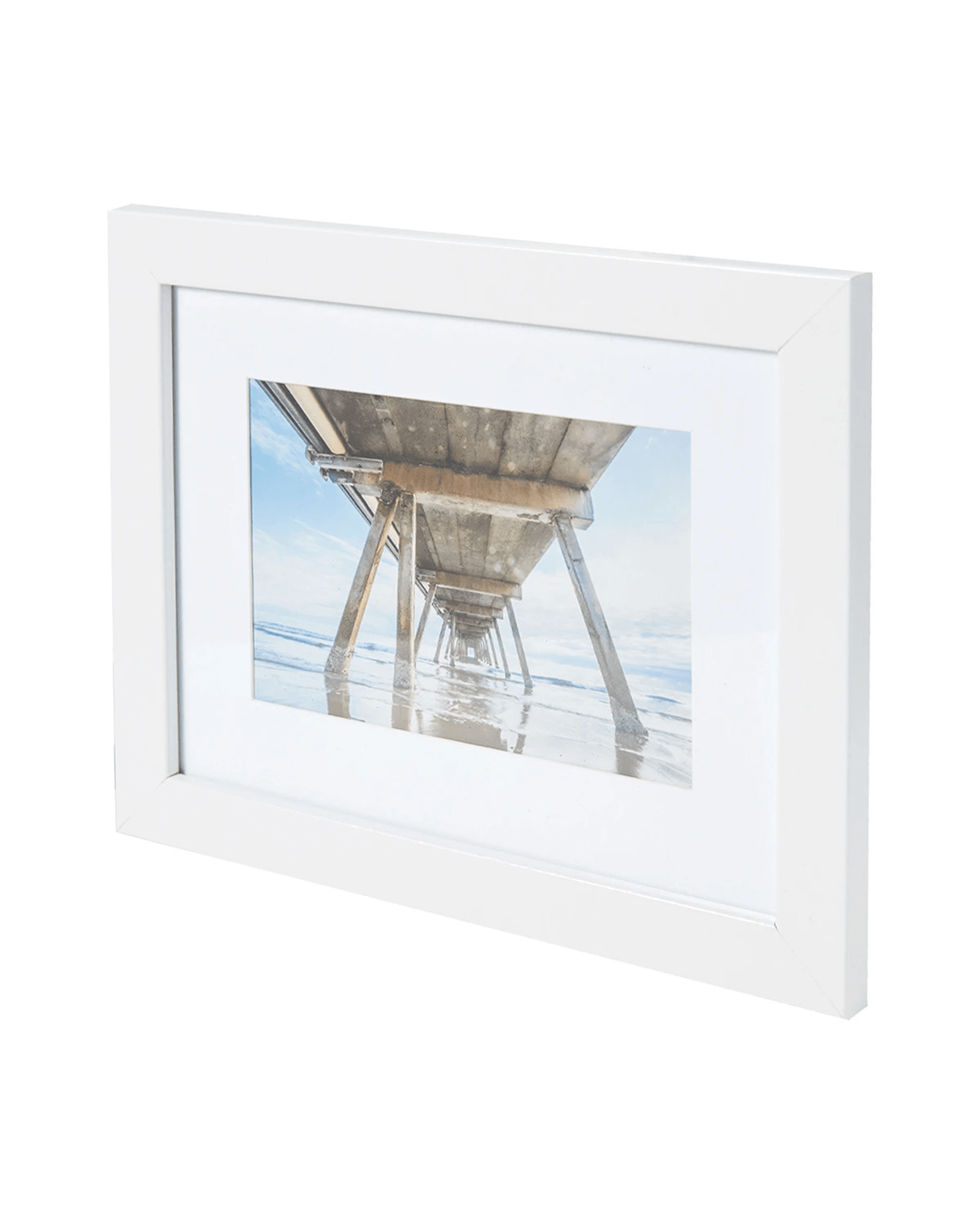 8 8 Piece Wall Photo Frame Set - White, 8 of 10
