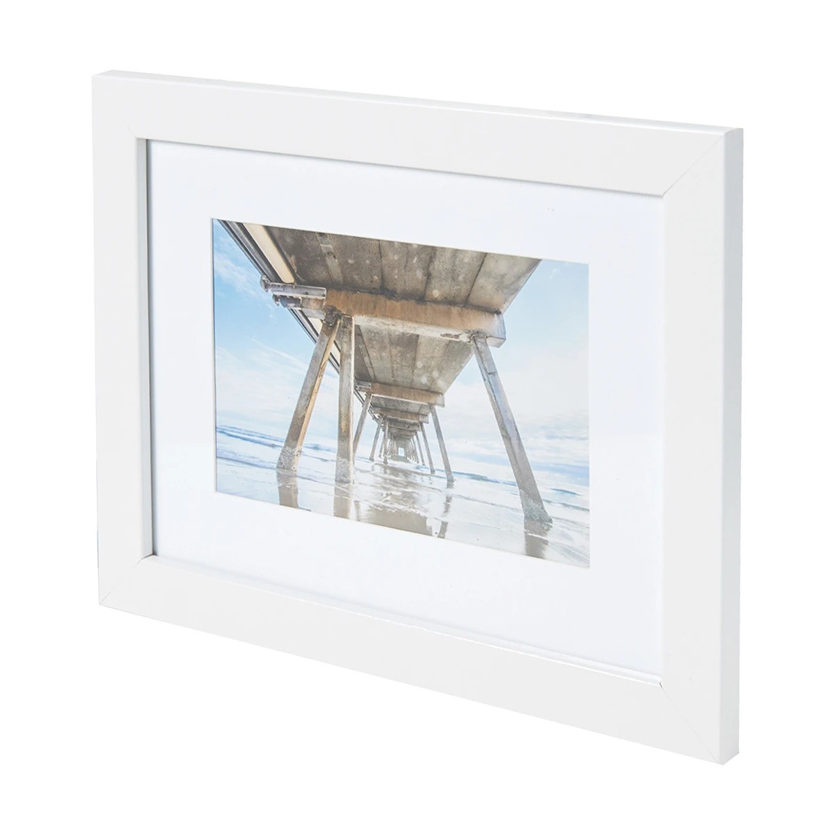 8 8 Piece Wall Photo Frame Set - White, 8 of 10