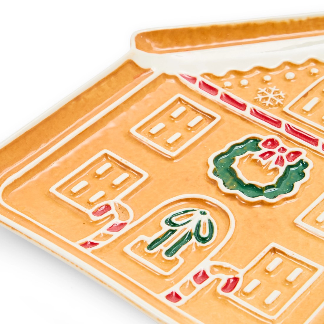 5 Set of 2 Gingerbread House Side Plates, 5 of 6